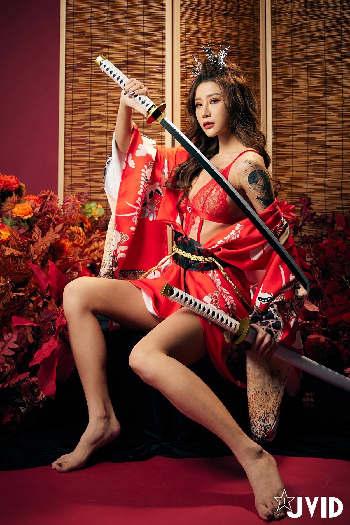 JVID精品 聖上寵幸首選～傾國傾城囍媚娘 婀娜多姿 酥胸外露 Set.01