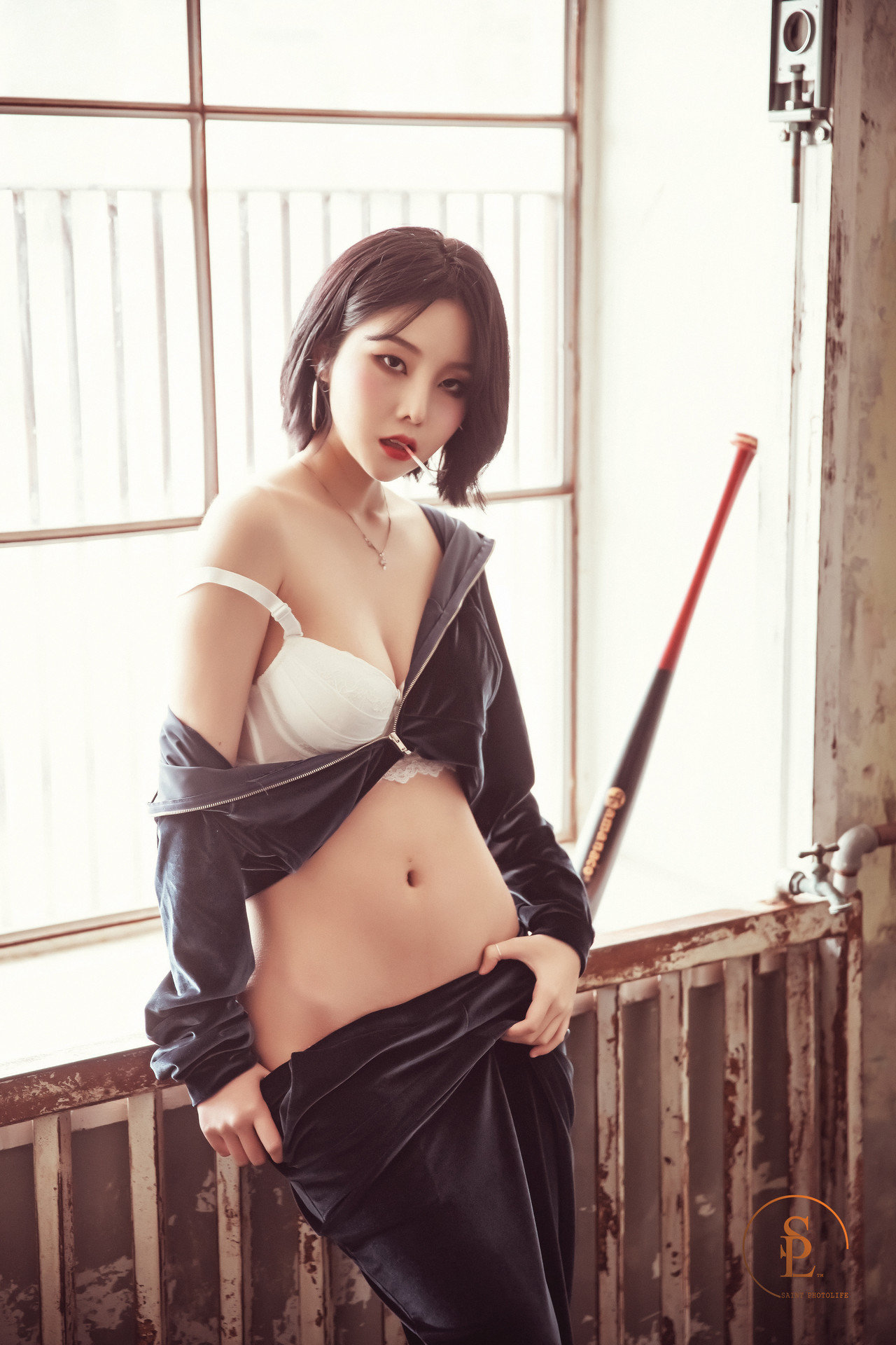 Yuna 유나, [SAINT Photolife] Yuna&#8217;s Wild &#8211; Set.02(12)