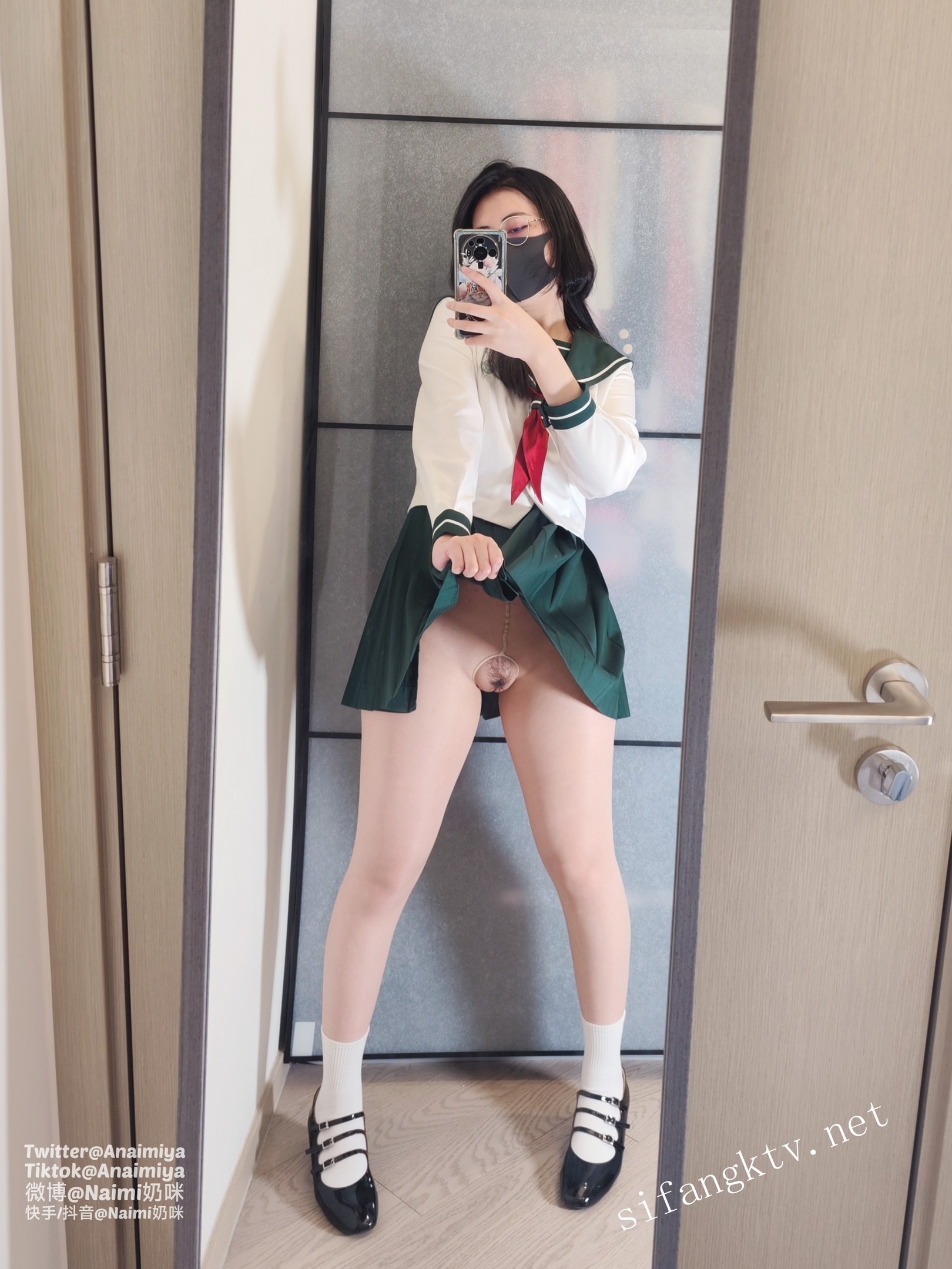 奶咪 戈薇学生服(21)