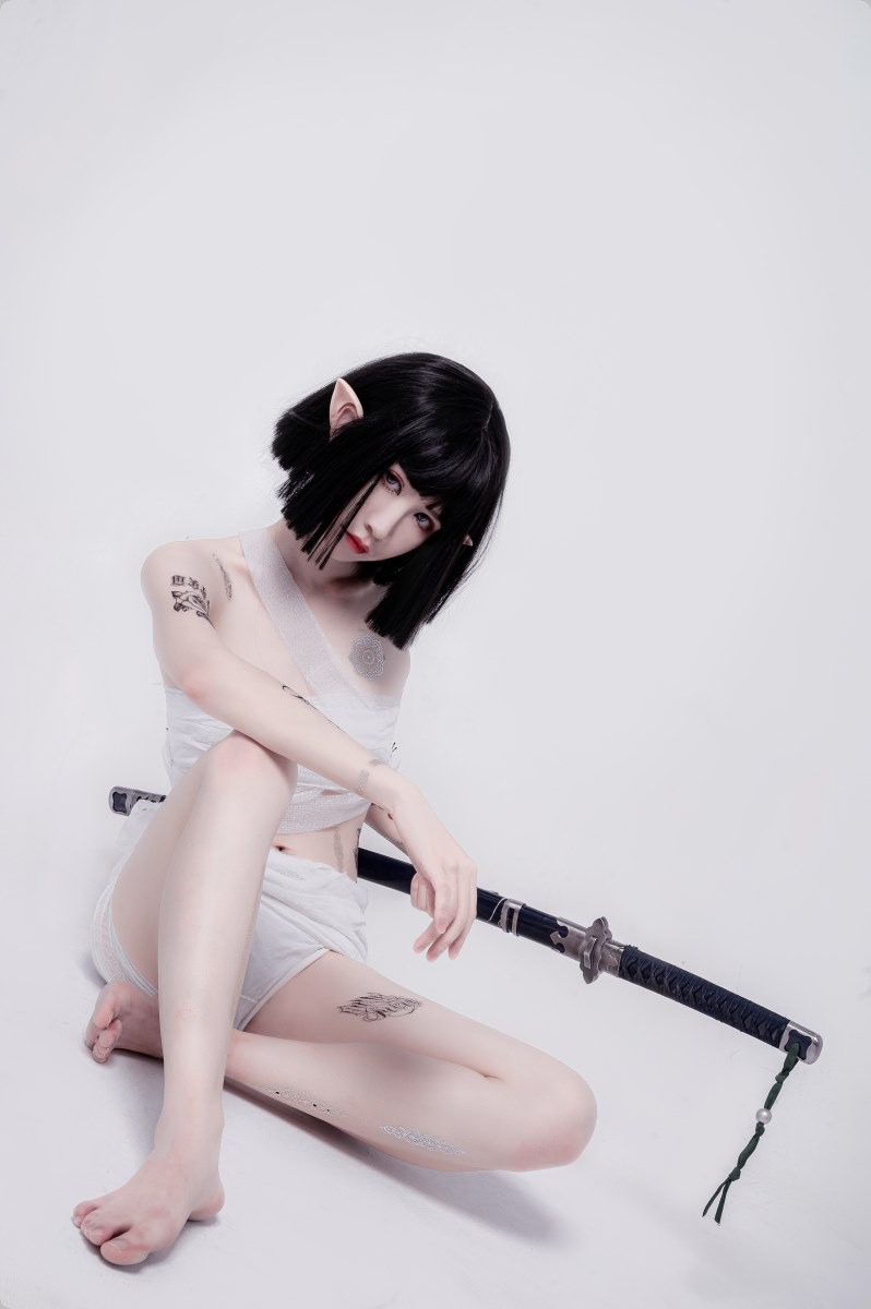 [Cos]阮邑Fairy - 绑带和武士[41P](30)