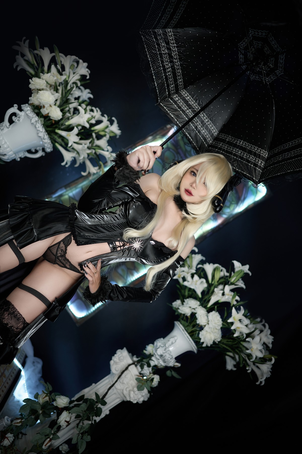 Cosplay 洛璃LoLiSAMA 暗黑小红帽(2)