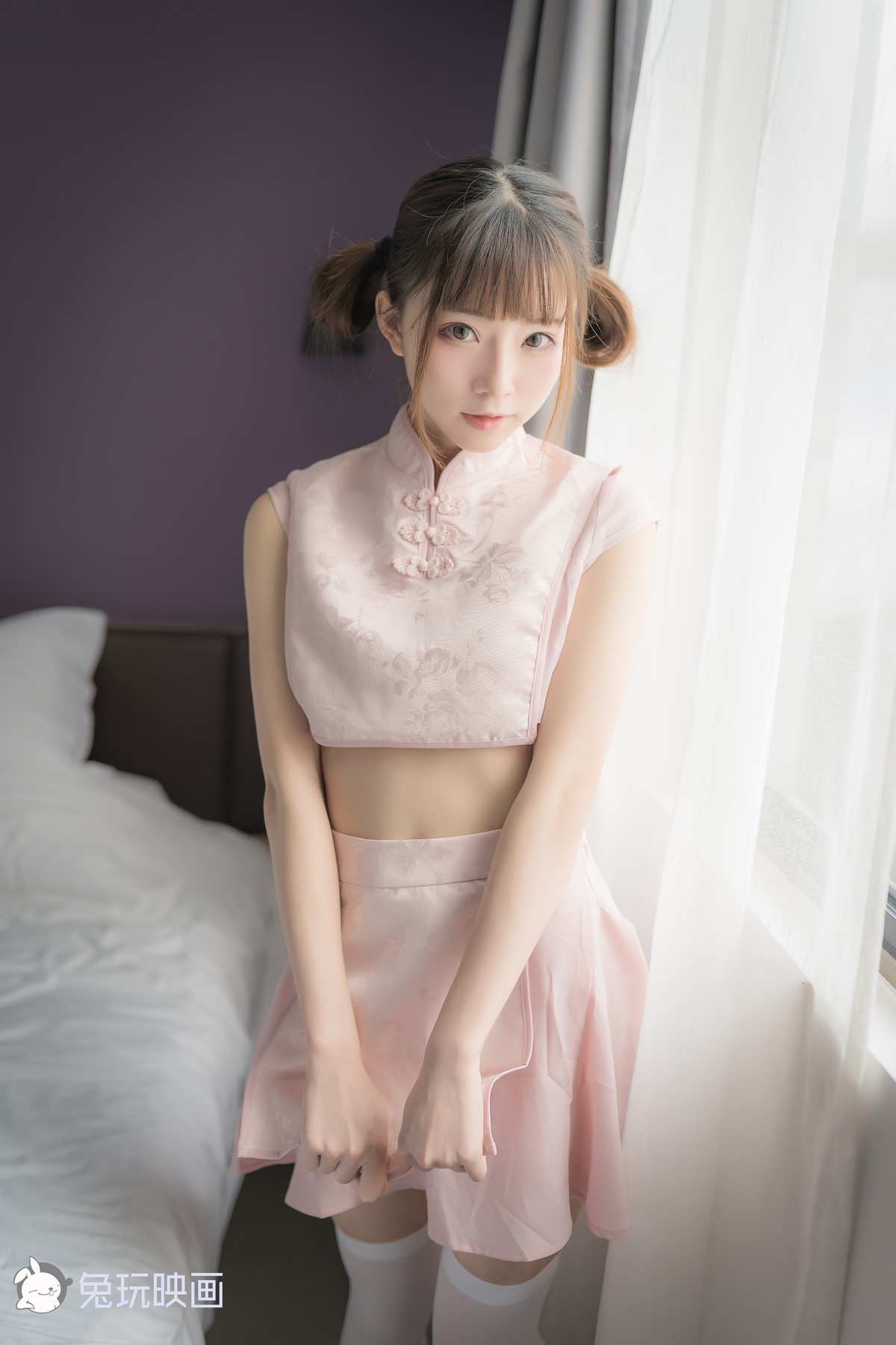 Cosplay 兔玩映画 粉色团子(29)