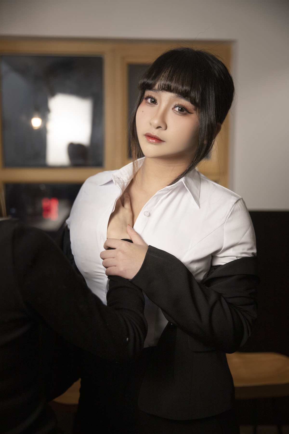 Cosplay 洛璃LoLiSAMA 醉酒OL(8)
