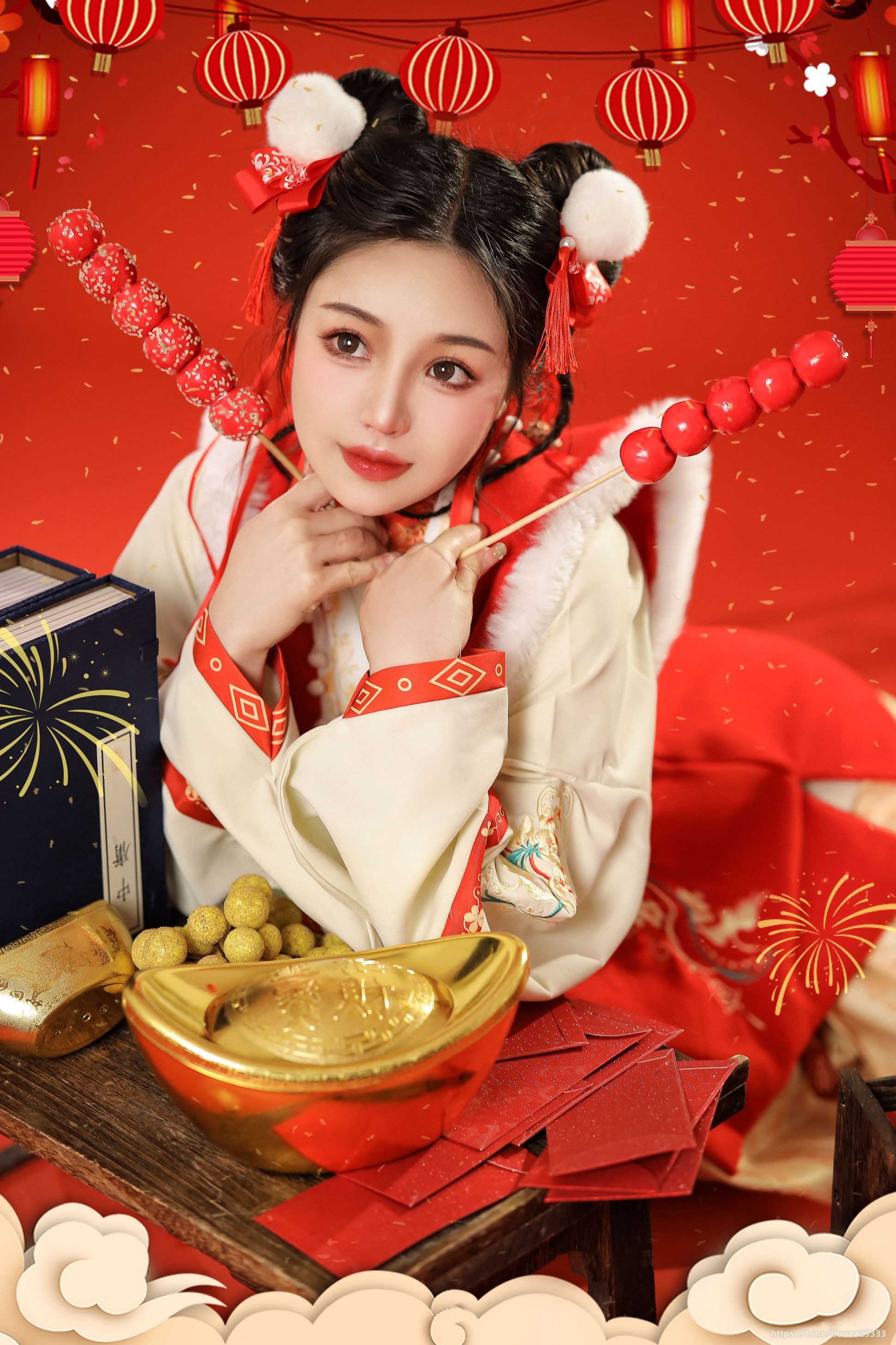 桃暖酱 兔年专属 (恭喜发财）(8)