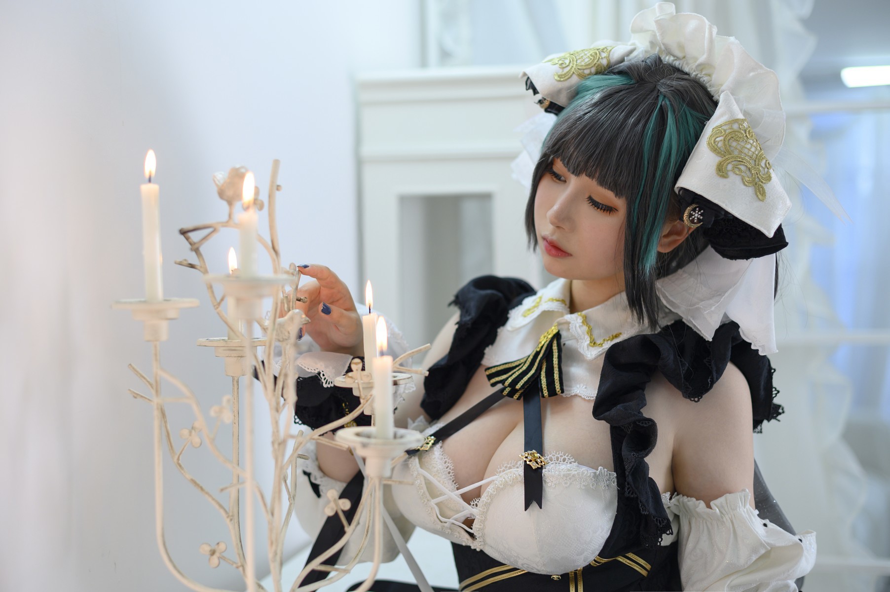PAKI酱 Cosplay 柴郡(32)