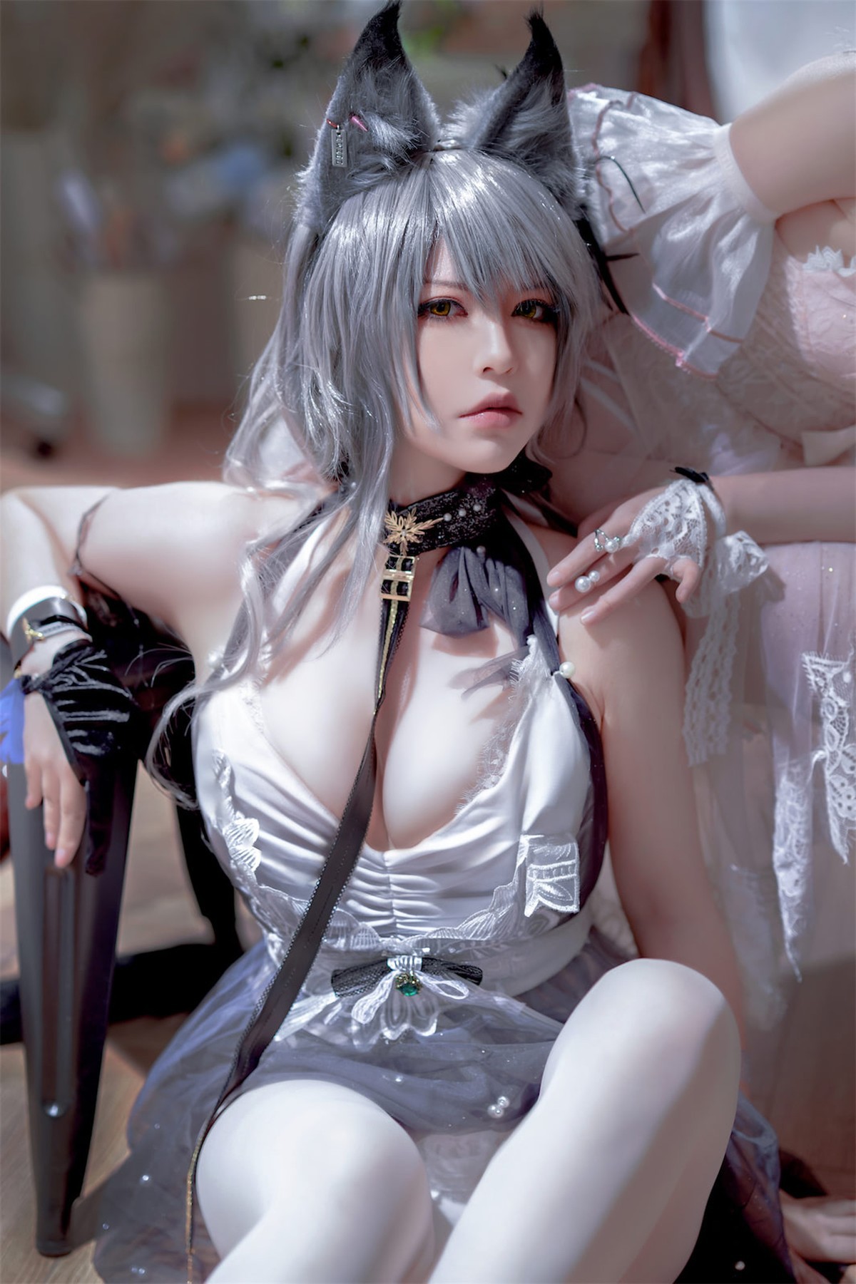Cosplay 面饼仙儿 半半子 黑x森蚺(23)