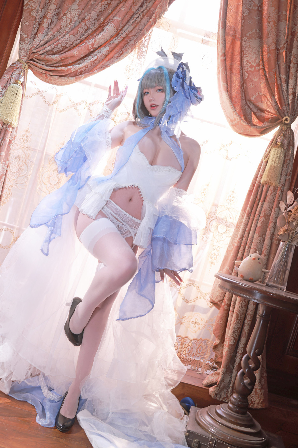 Cosplay 起司块wii 柴郡礼服(2)