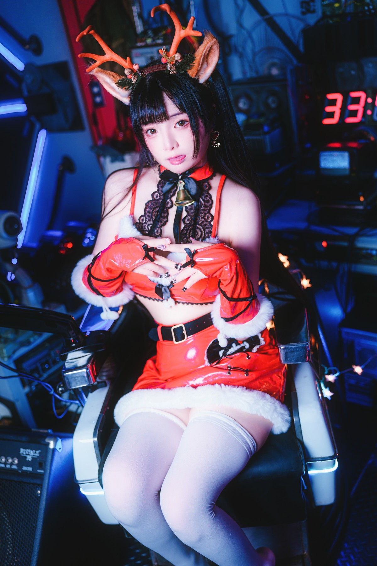Cosplay 落落Raku Dear Deer ☆(2)