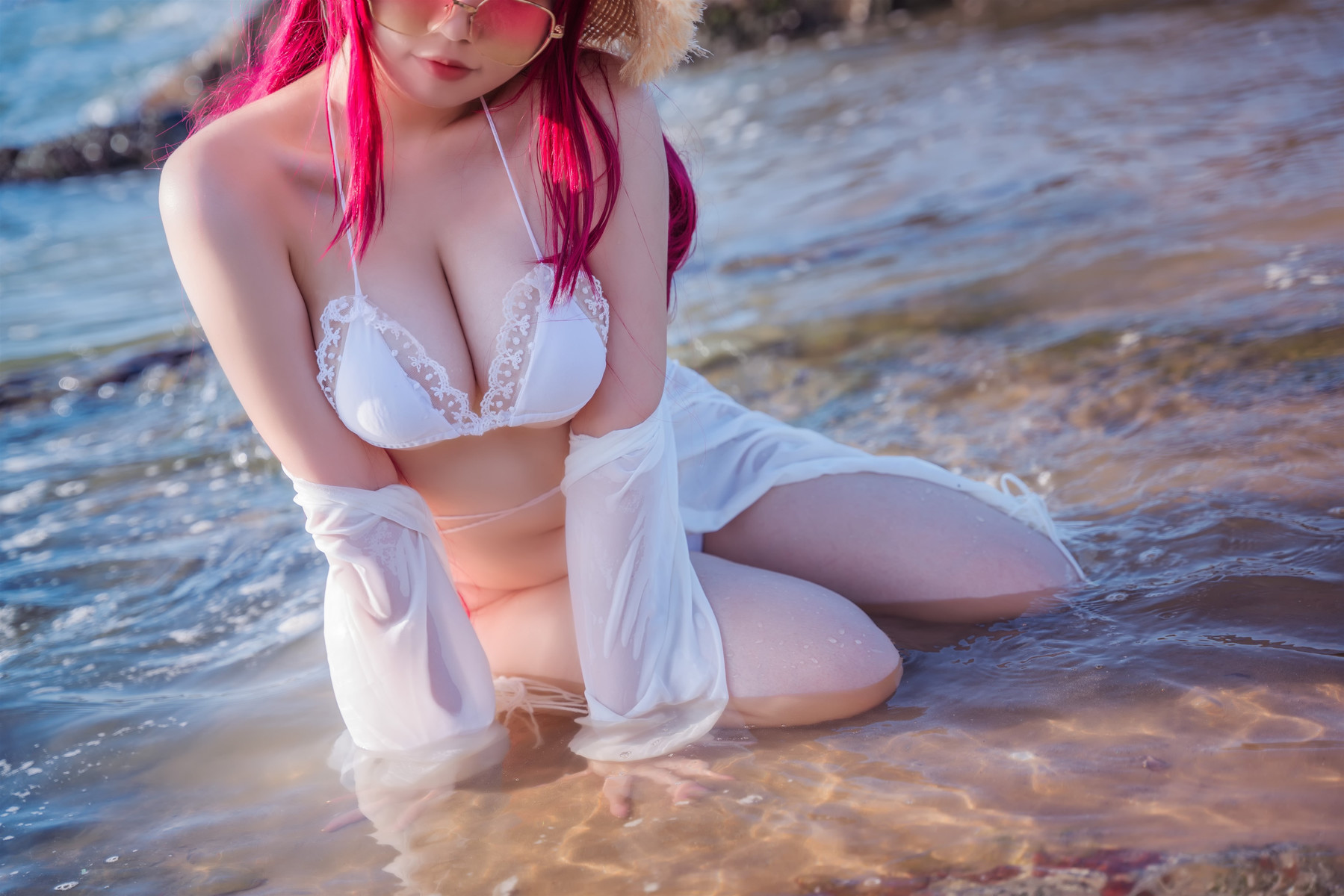 Ganlory 啊日日 Cosplay 絮库夫泳装(20)