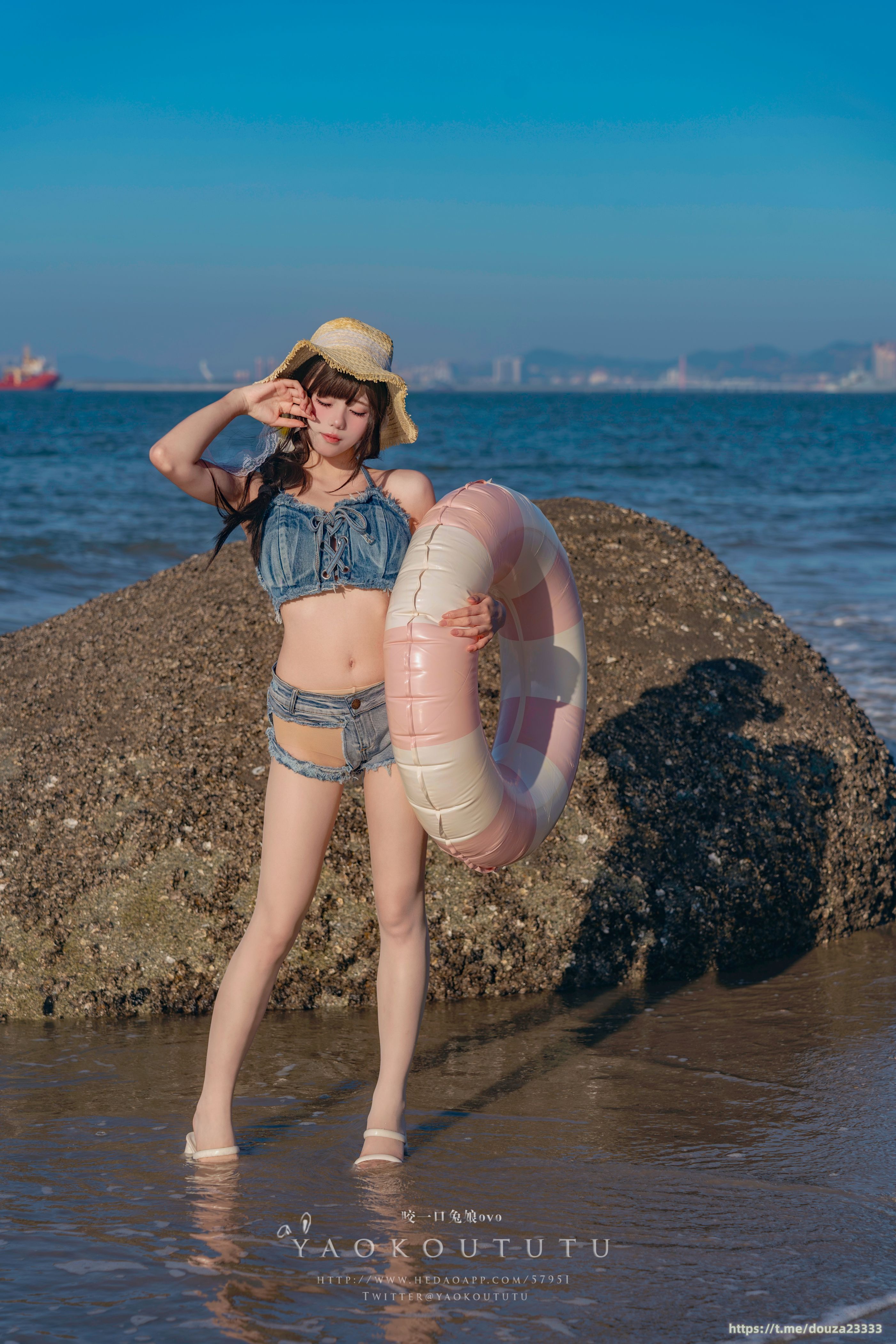 九月订阅『海の夏日』83P+1V Shotgun（10月4打赏群资源）(46)