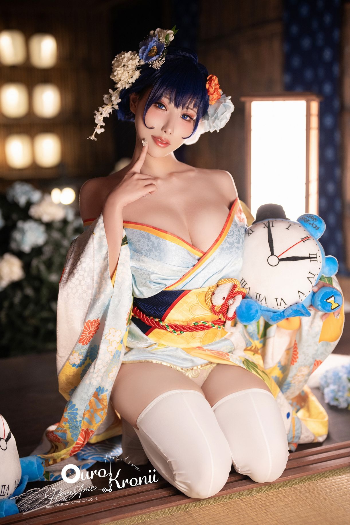 雨波_HaneAme Hololive_ Kronii _ Photobook ＿時間寫真書 2.Kimono(10)