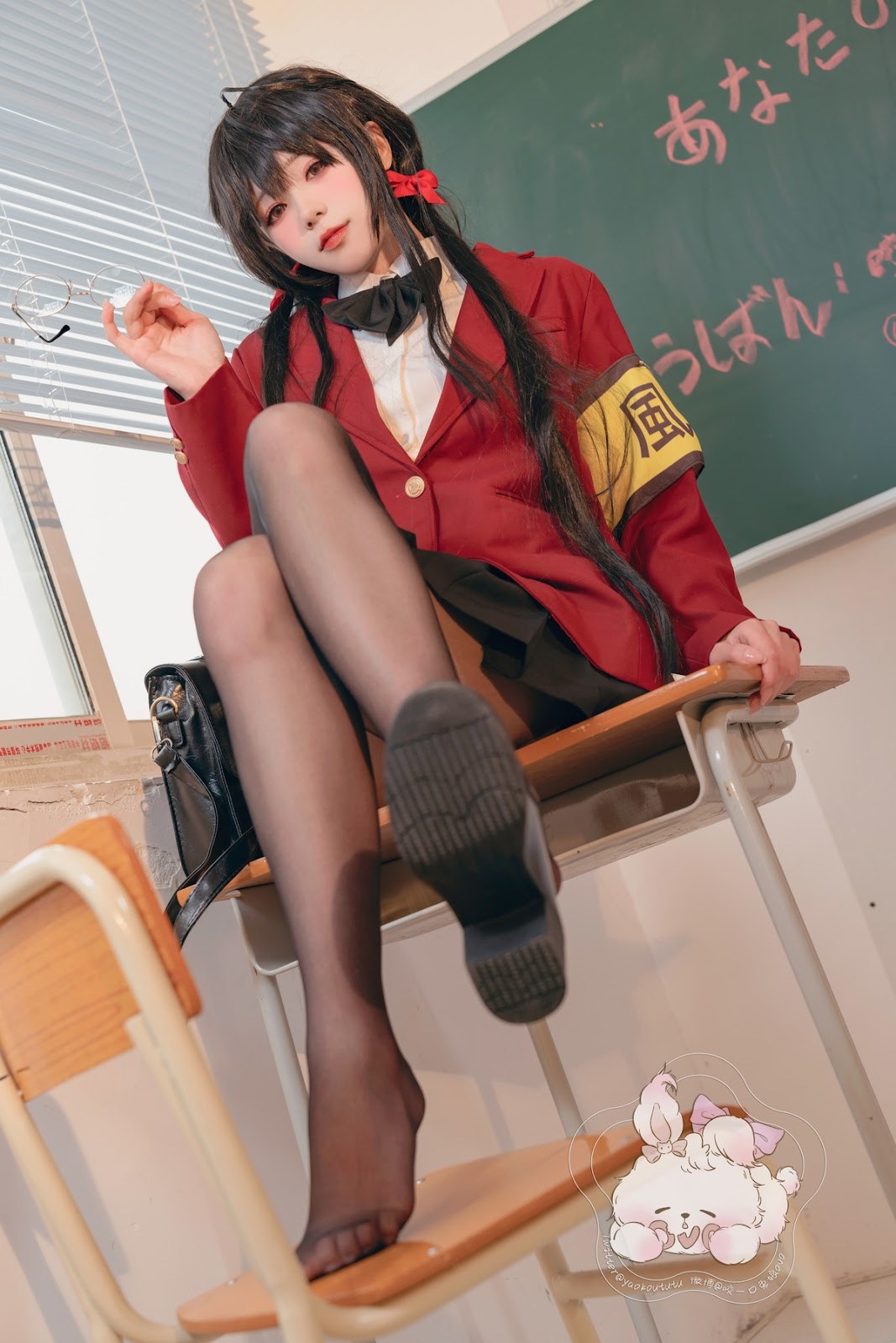 Cosplay 黏黏团子兔 风纪委员大凤(21)