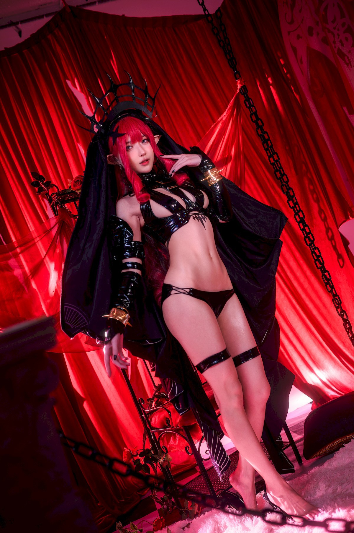 Cosplay 阿包也是兔娘 崔斯坦二破(24)