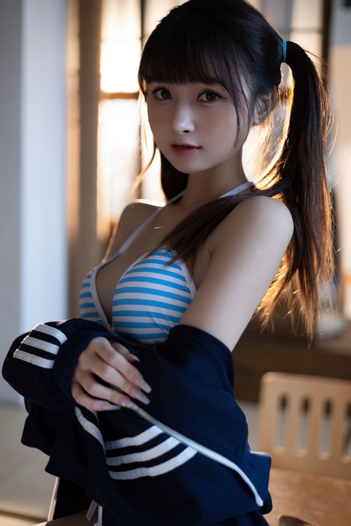 Cosplay 河豚抚子 夏日比基尼(16)