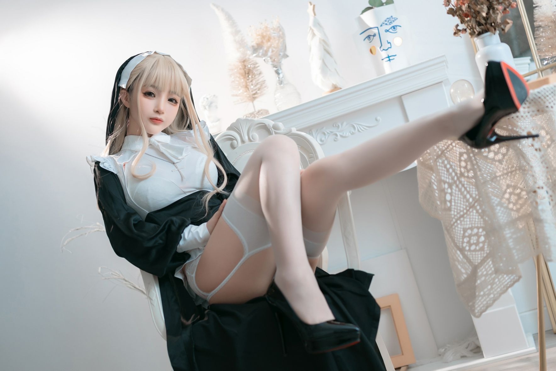 桜井宁宁 - 修女【41P】(19)