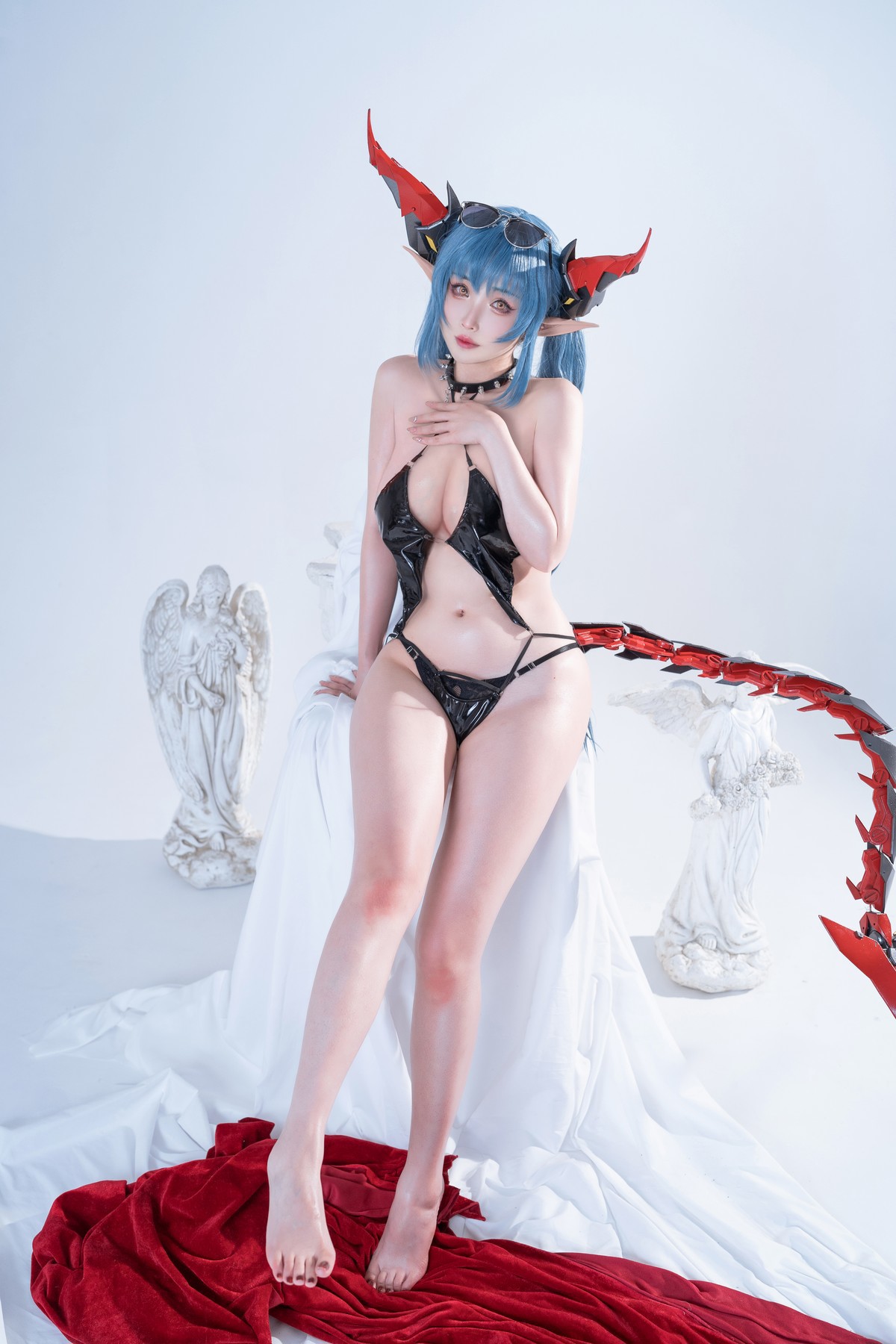 Cosplay rioko凉凉子 碧蓝航线 雷根斯堡(26)