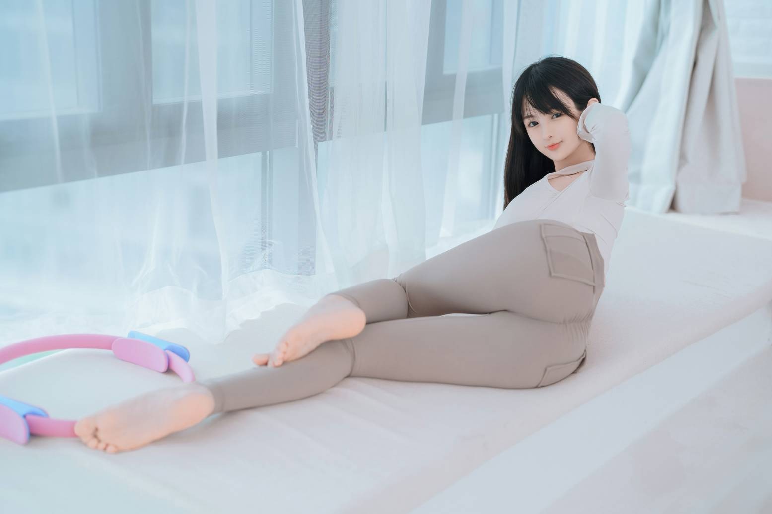 桜井宁宁 健身妹妹X瑜伽少女(5)
