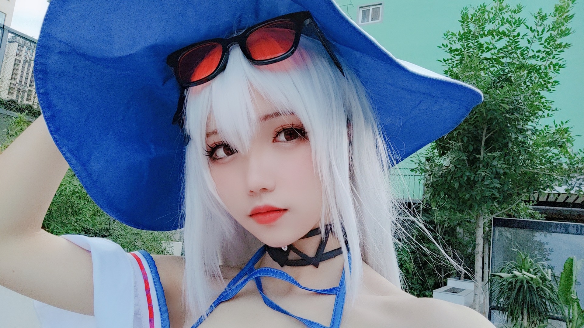 花柒Hana 斯卡蒂泳装(7)