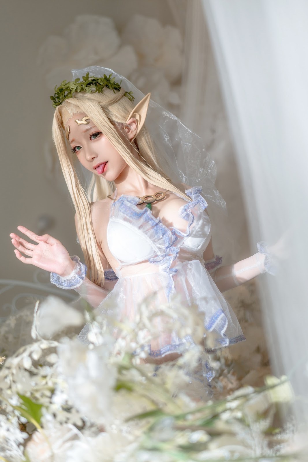 [蠢沫沫] 白精灵 婚纱(19)