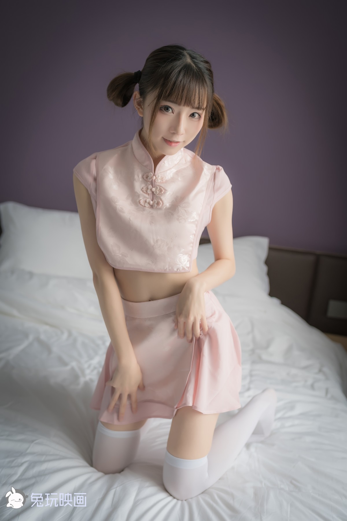 Cosplay 兔玩映画 粉色团子(23)