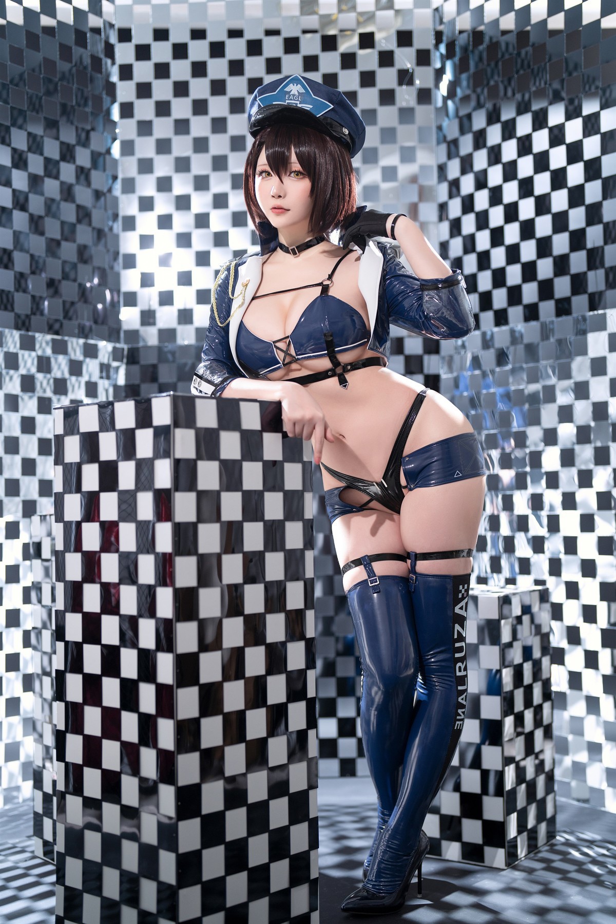 Cosplay 星之迟迟Hoshilily 巴尔的摩 碧蓝航线(15)