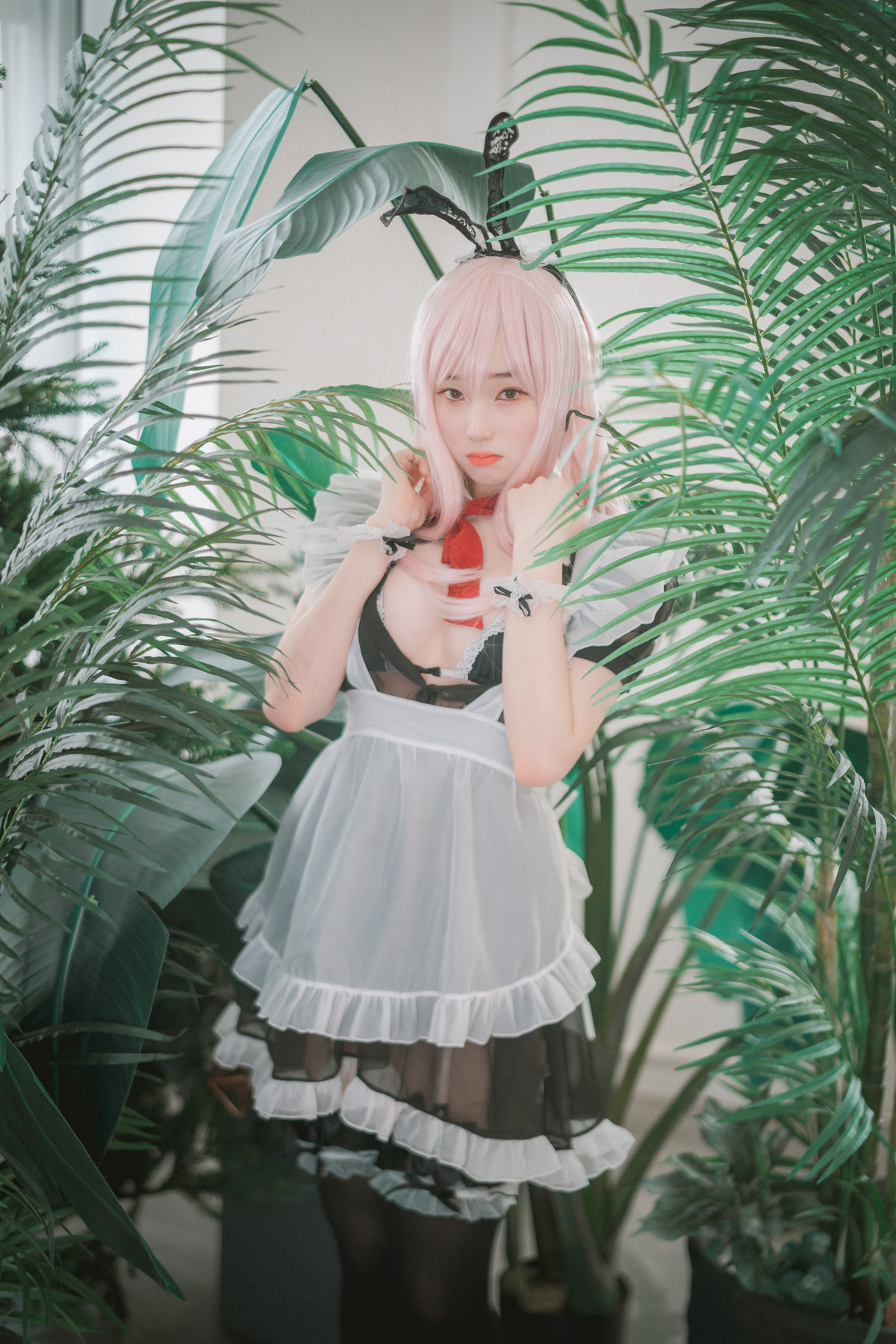 Bambi 밤비, [DJAWA] Sheer Bunny Maid(29)