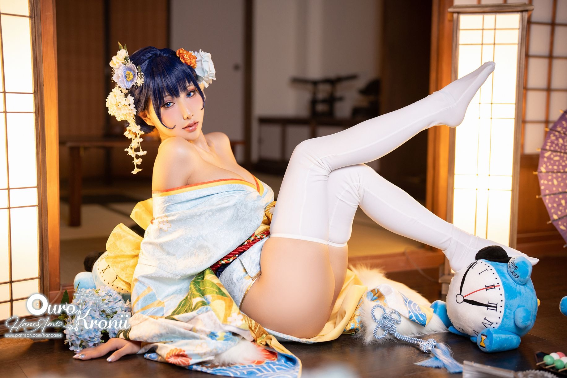 雨波_HaneAme Hololive_ Kronii _ Photobook ＿時間寫真書 2.Kimono(21)