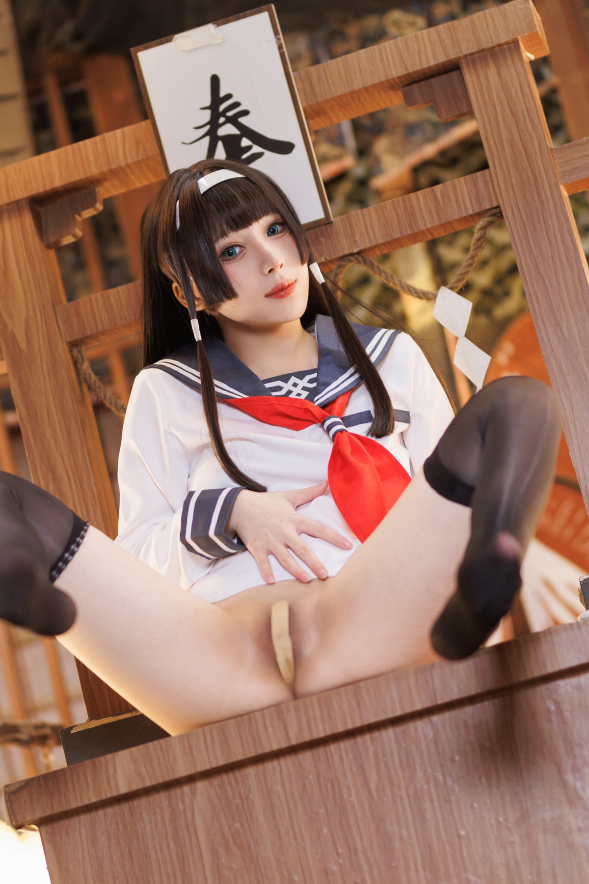 Cosplay 胡桃猫Kurumineko 美少女万华镜 理与迷宫的少女 Set.01(37)