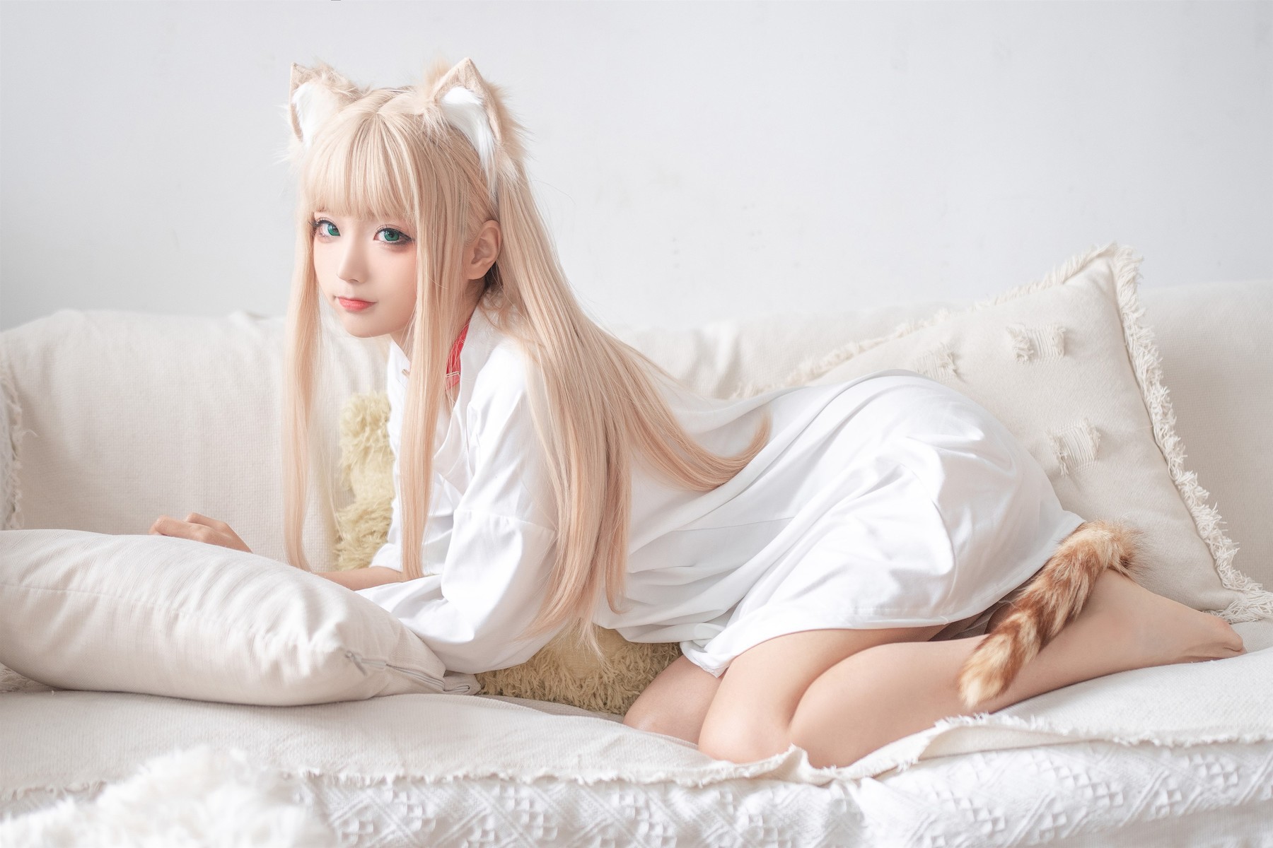 动漫博主蠢沫沫 Cosplay 黄豆粉(18)