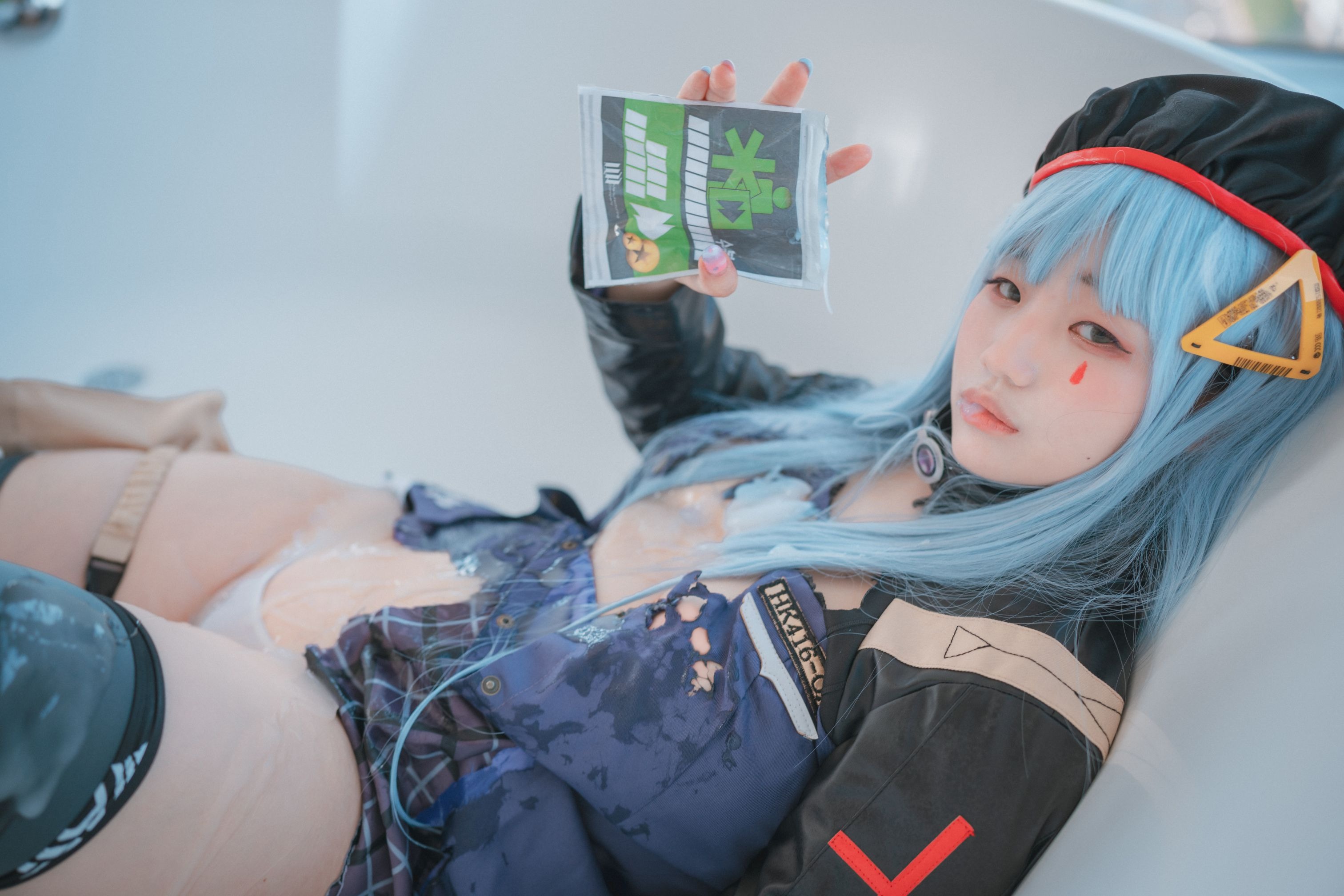 DJAWA Photo - Mimmi (밈미) - Girls' Frontline - HK416 (Damaged ver.)(71)