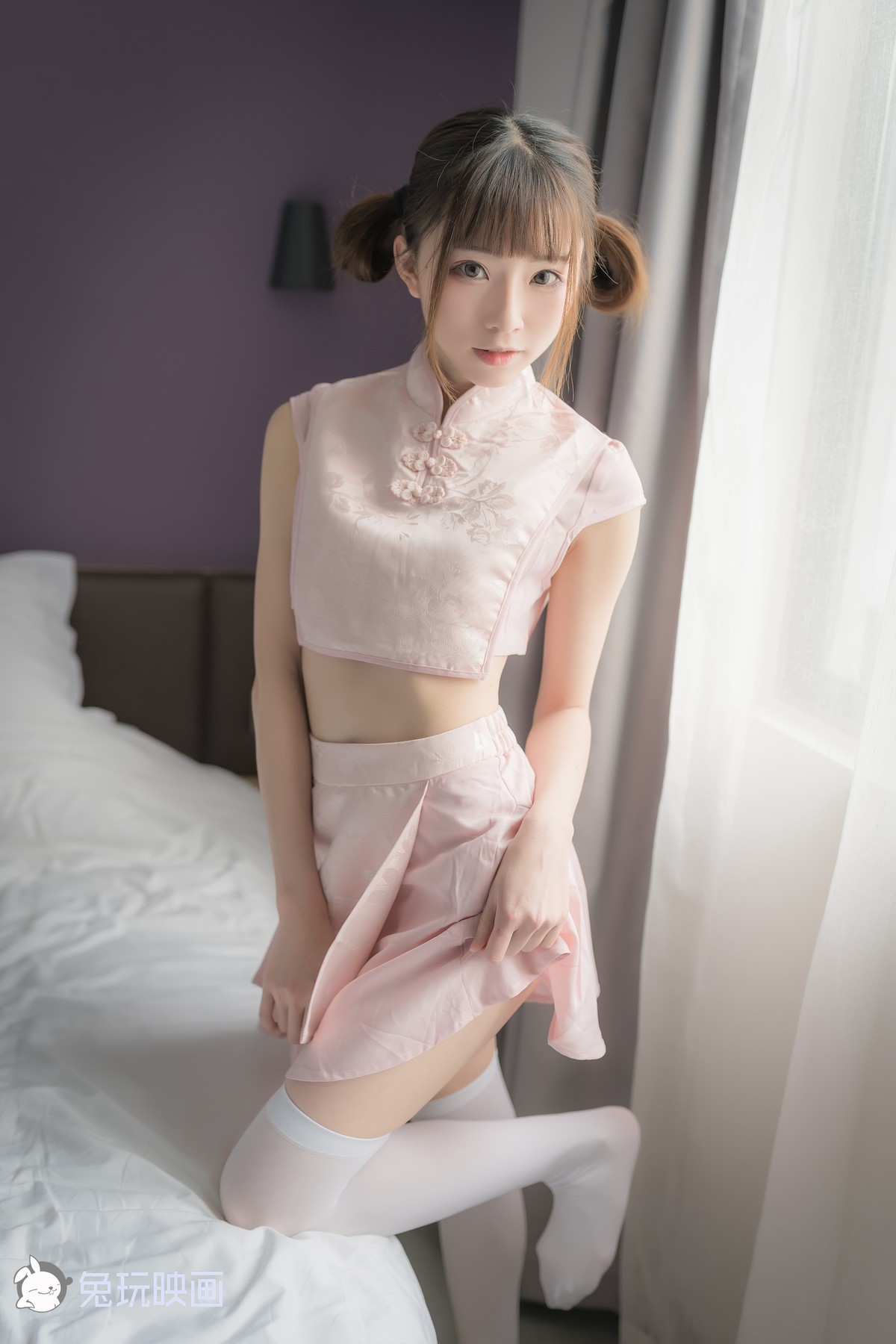 Cosplay 兔玩映画 粉色团子(32)