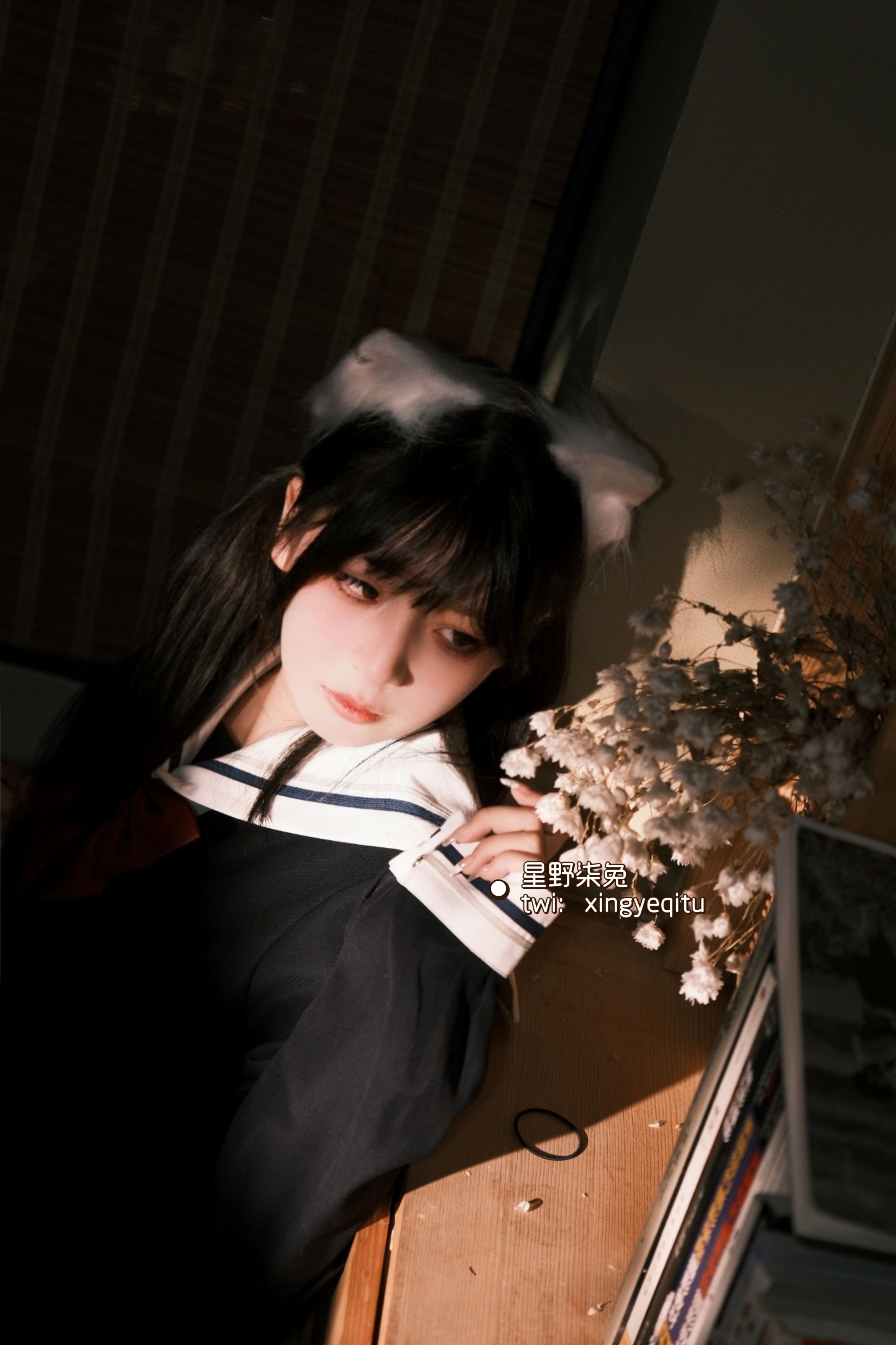星野柒兔 放课后的吔鱼少女[59P1V-417MB](56)