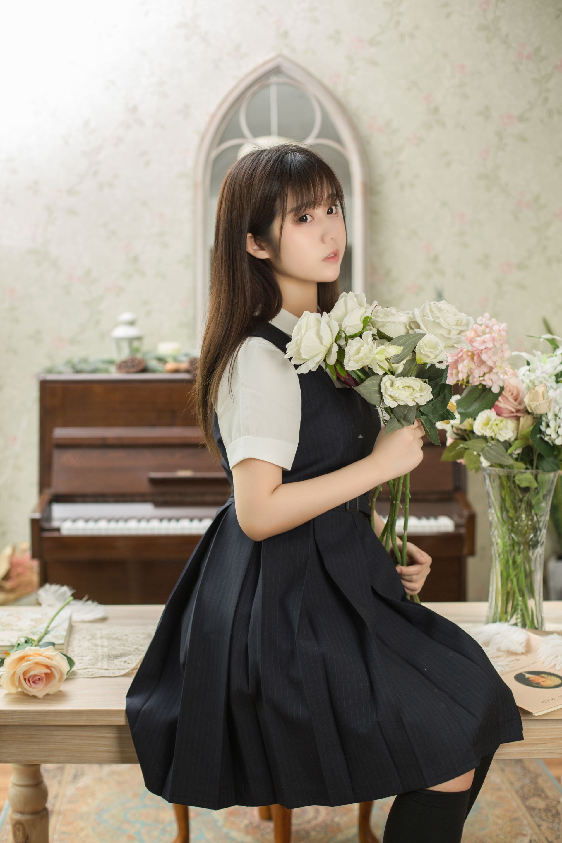 镜酱-不知梦 制服 [38P](6)