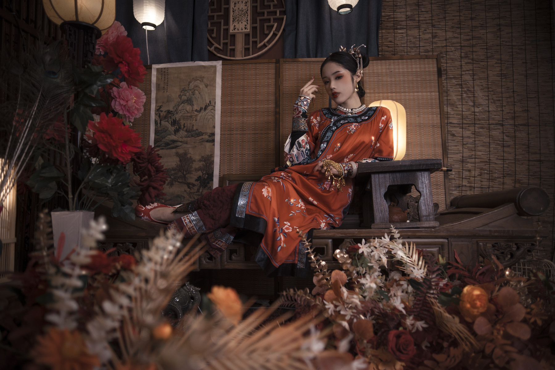 Cosplay 钛合金大粑粑 满清服饰(2)
