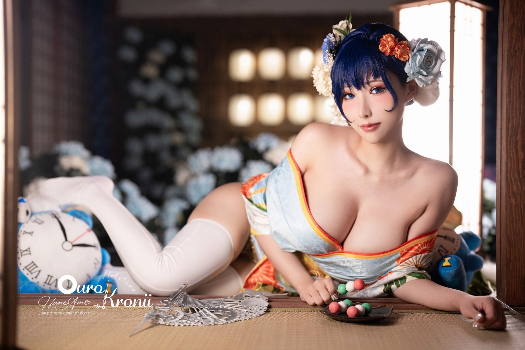 雨波_HaneAme Hololive_ Kronii _ Photobook ＿時間寫真書 2.Kimono(5)