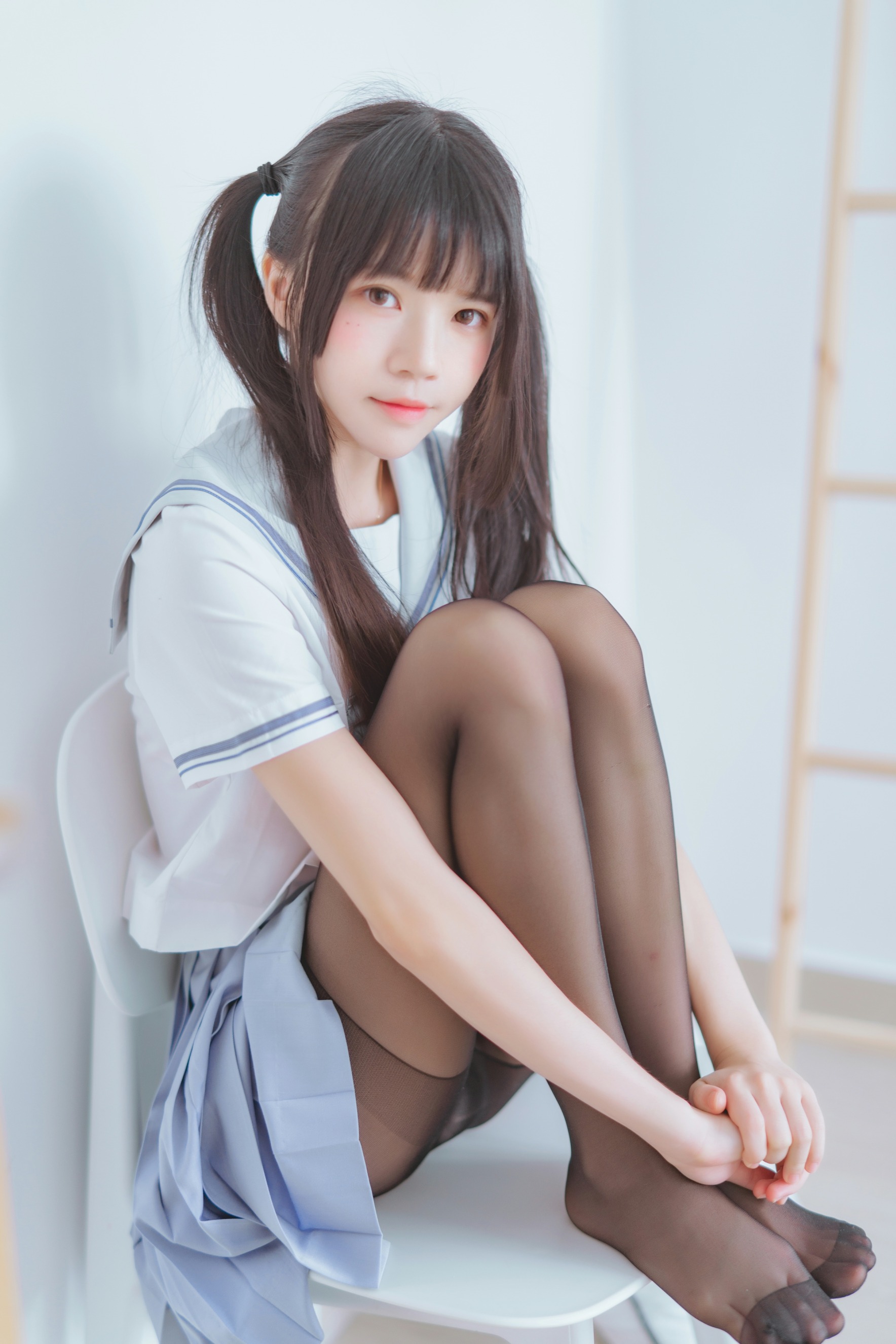 桜桃喵 - 校服黑丝【49P】(9)