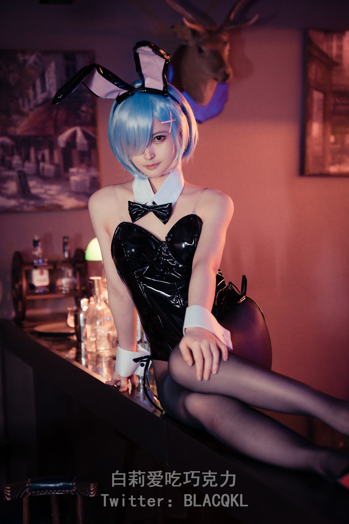 白莉愛吃巧克力 蕾姆兔女郎(23)