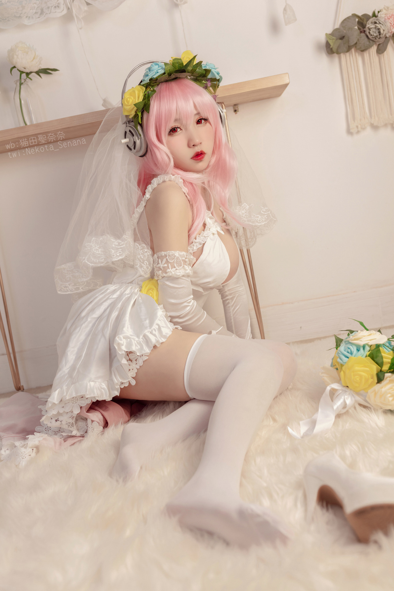 [猫田圣奈奈] 索尼子十周年花嫁 Super Sonico(11)