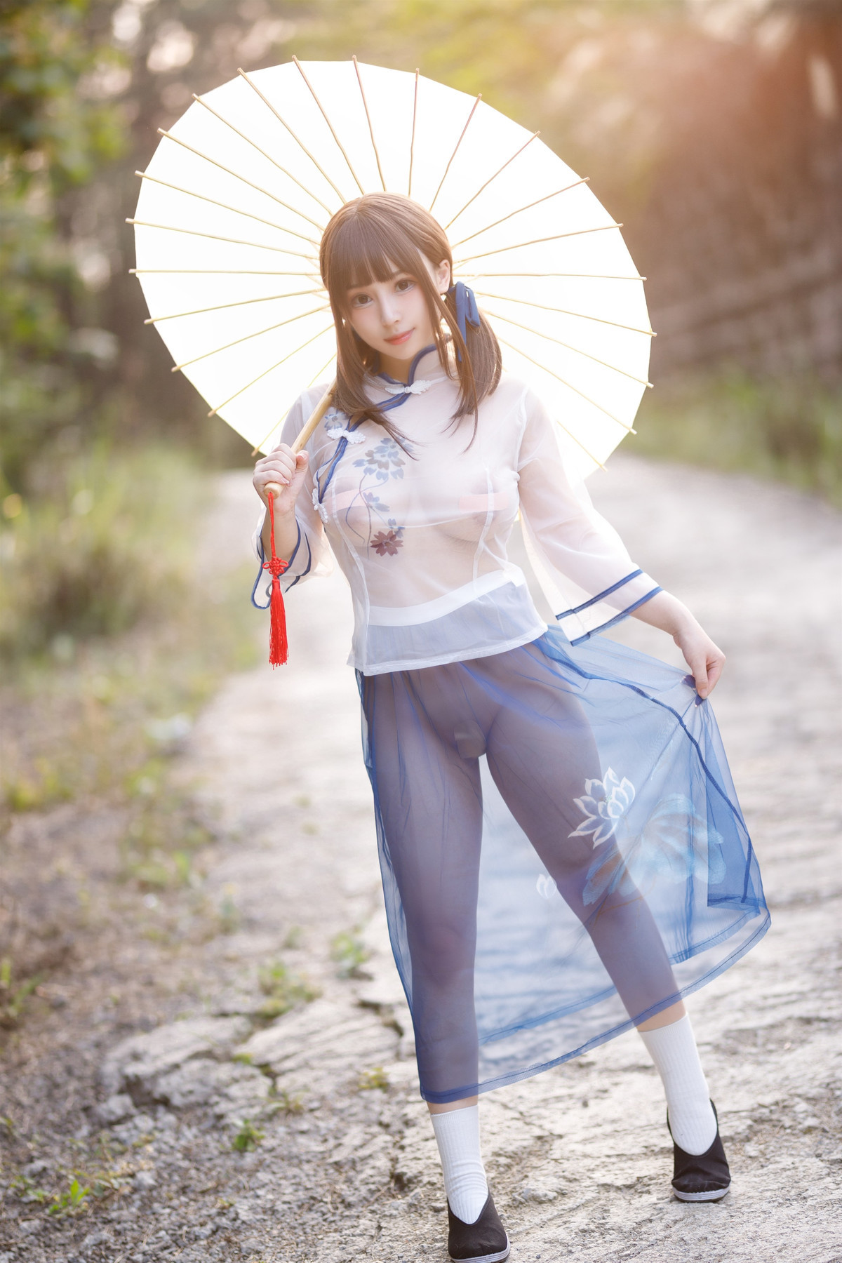 Cosplay 胡桃猫Kurumineko 乡野小娇妻(20)