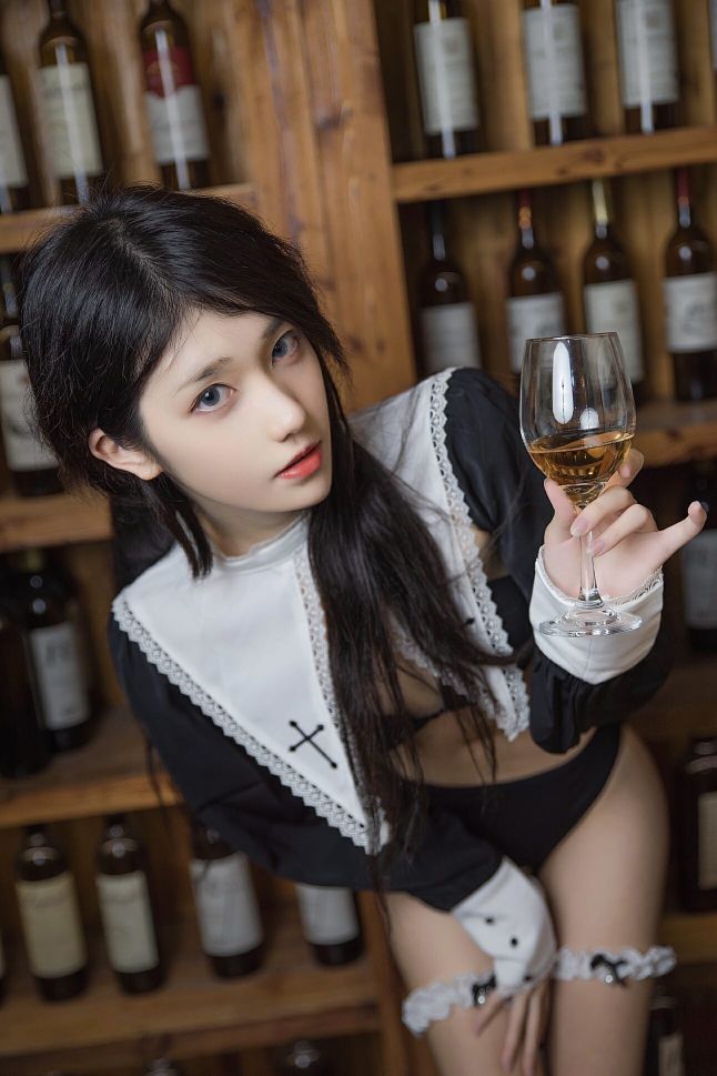 南桃Momoko-黑修女、黑丝精灵[72P](7)