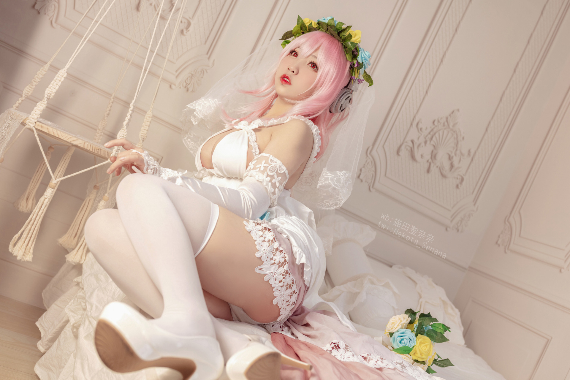 [猫田圣奈奈] 索尼子十周年花嫁 Super Sonico(28)