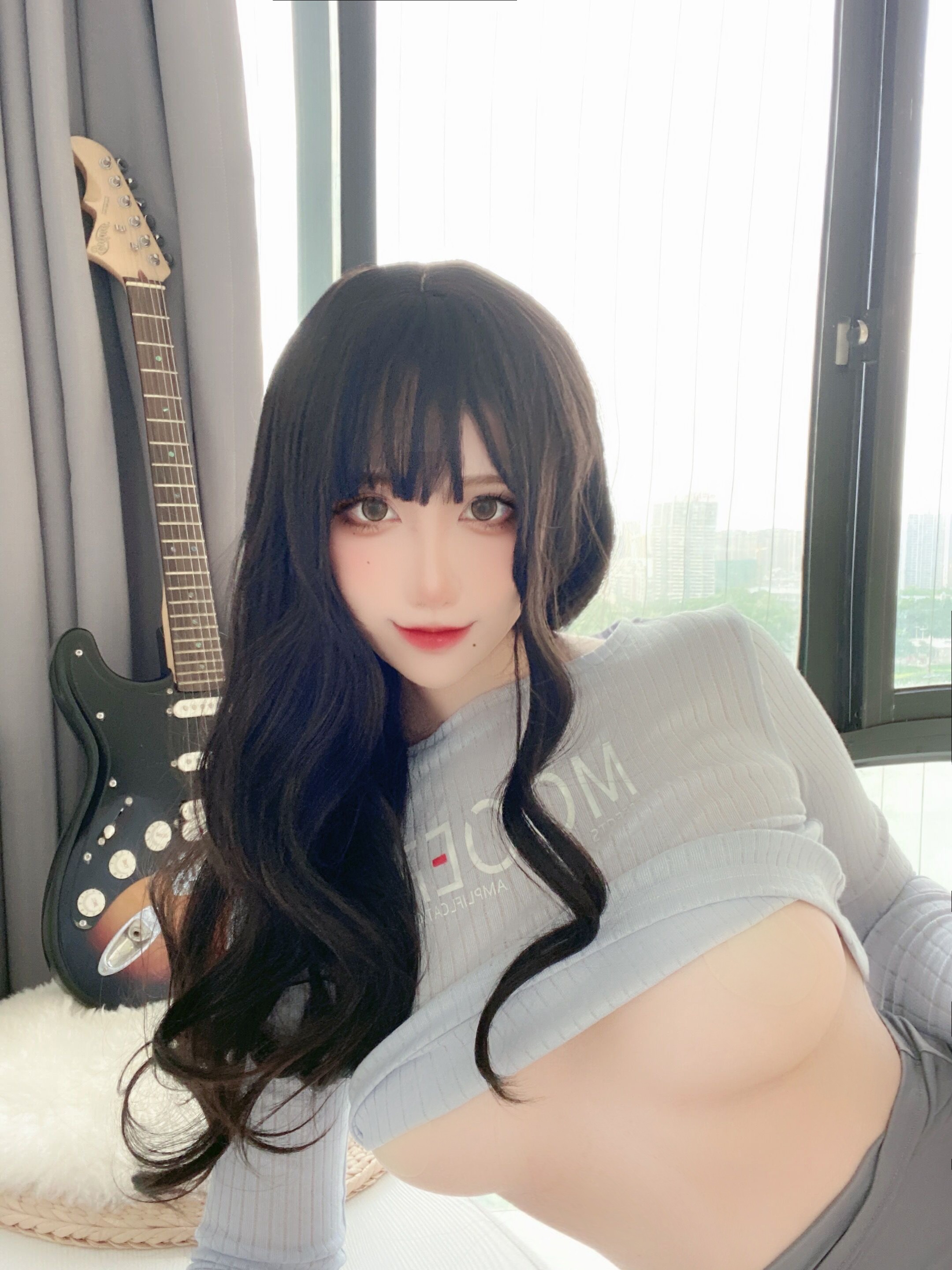 九曲Jean 吉他妹妹包臀裙 [92P-470MB](14)