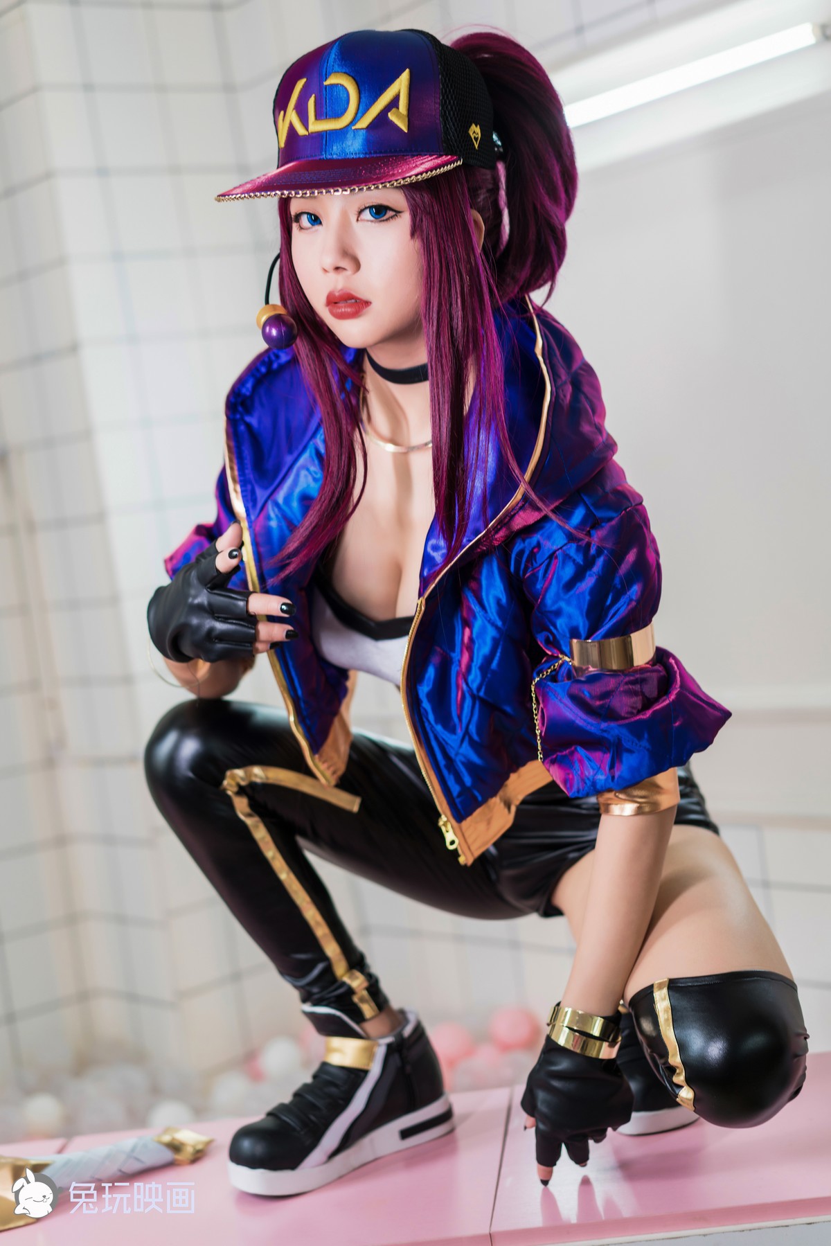 Cosplay 兔玩映画 KDA阿卡丽(19)