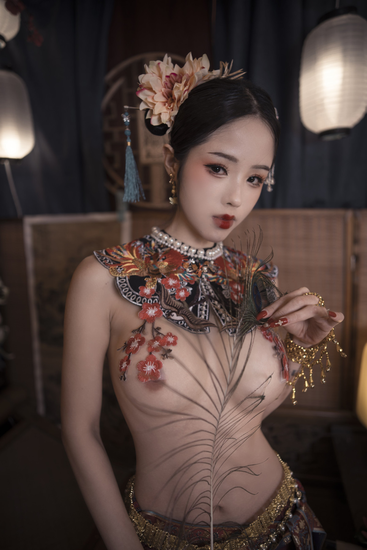 Cosplay 钛合金大粑粑 满清服饰(51)