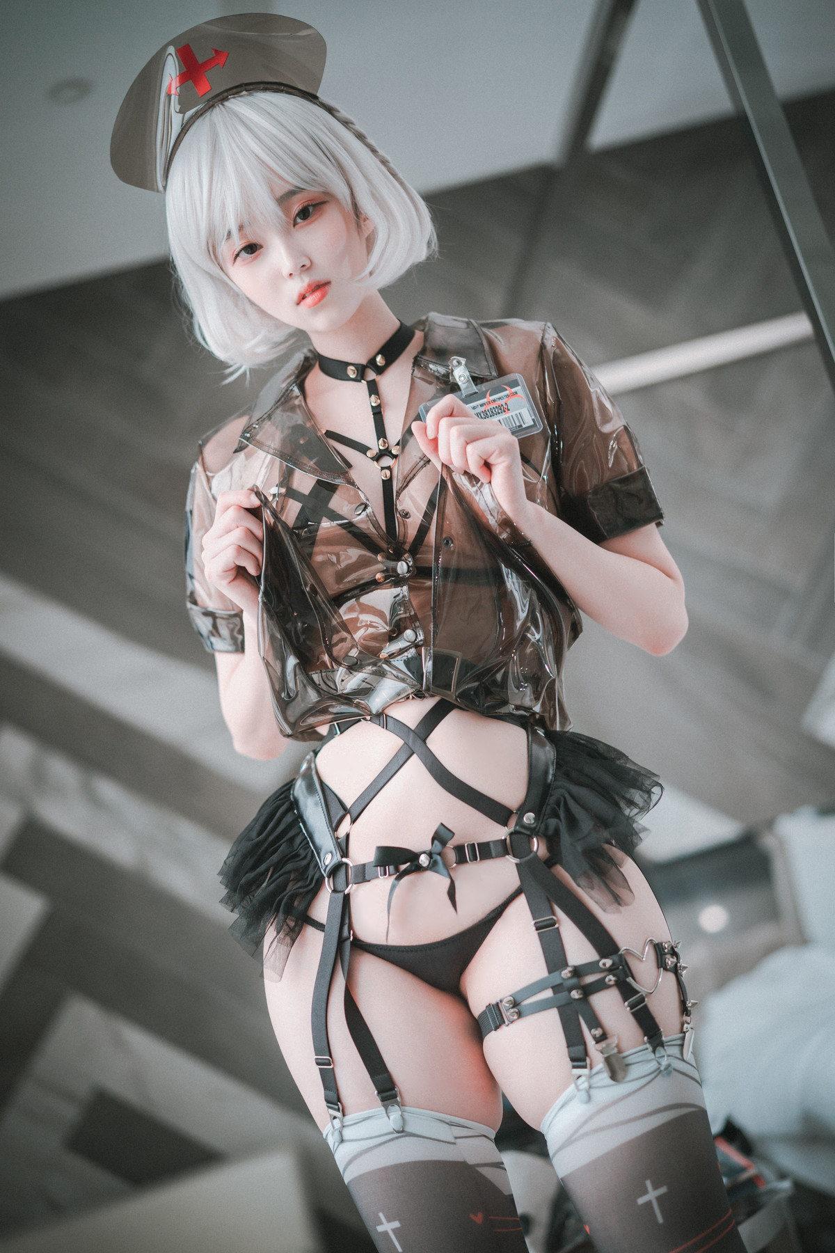 Bambi 밤비, [DJAWA] Nurse Nation (Black ver) Set.01(30)