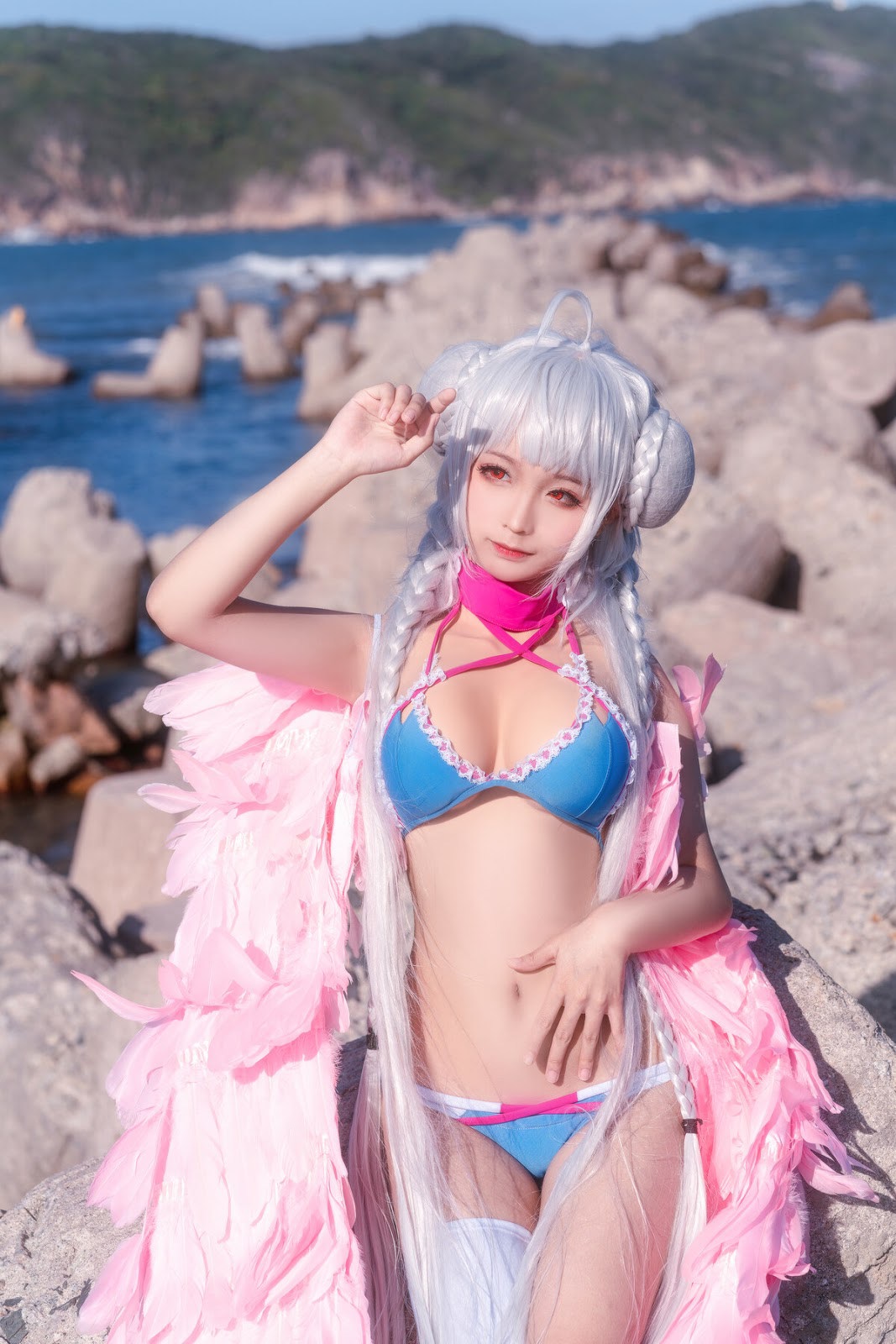 Cosplay [蠢沫沫] 可畏 ( Formidable &#8211; Azur Lane )(22)