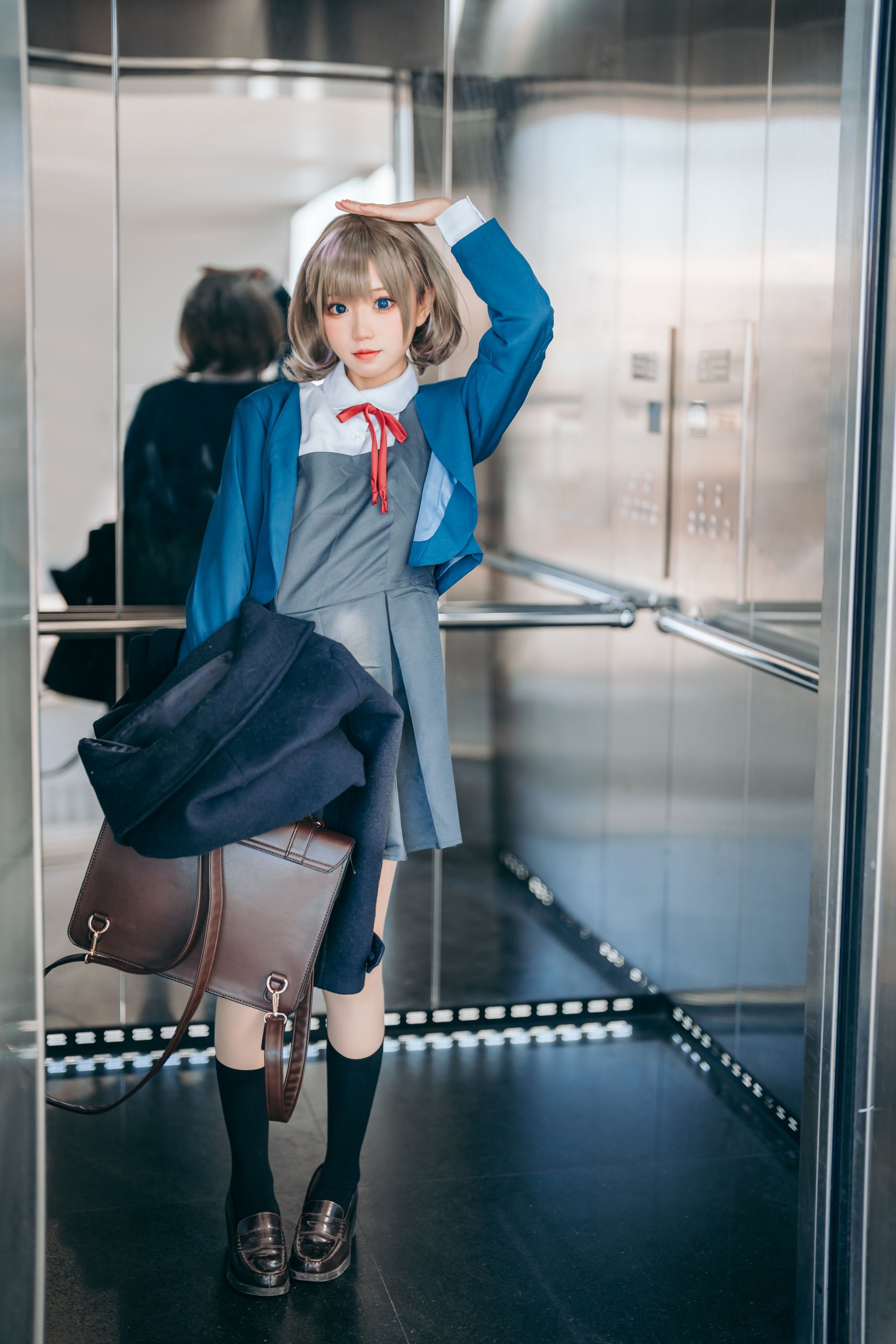 花柒Hana - 唐可可校服 [15P-168MB]