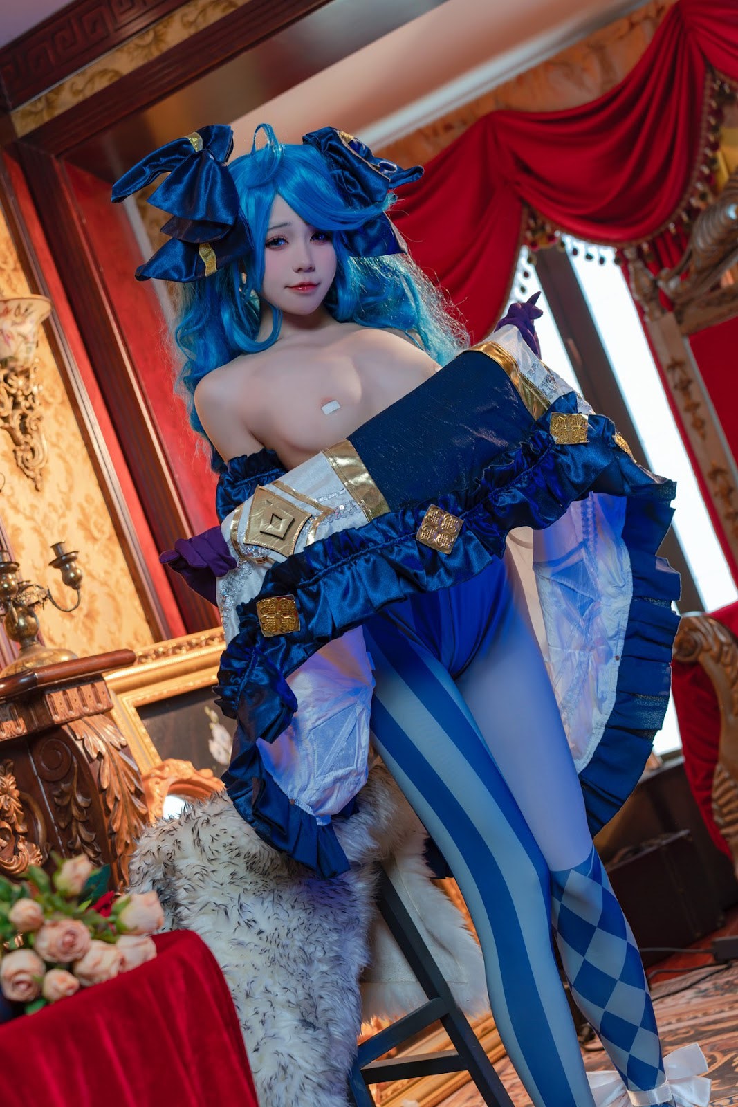 Cosplay 黏黏团子兔 兔兔班车 格温(14)