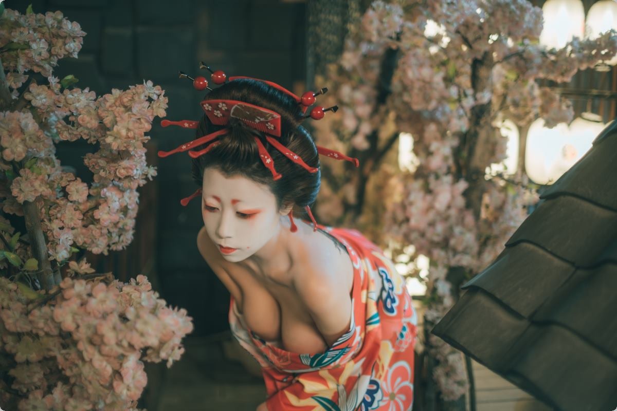 [Cos]奈汐酱 -艺妓[39P](27)