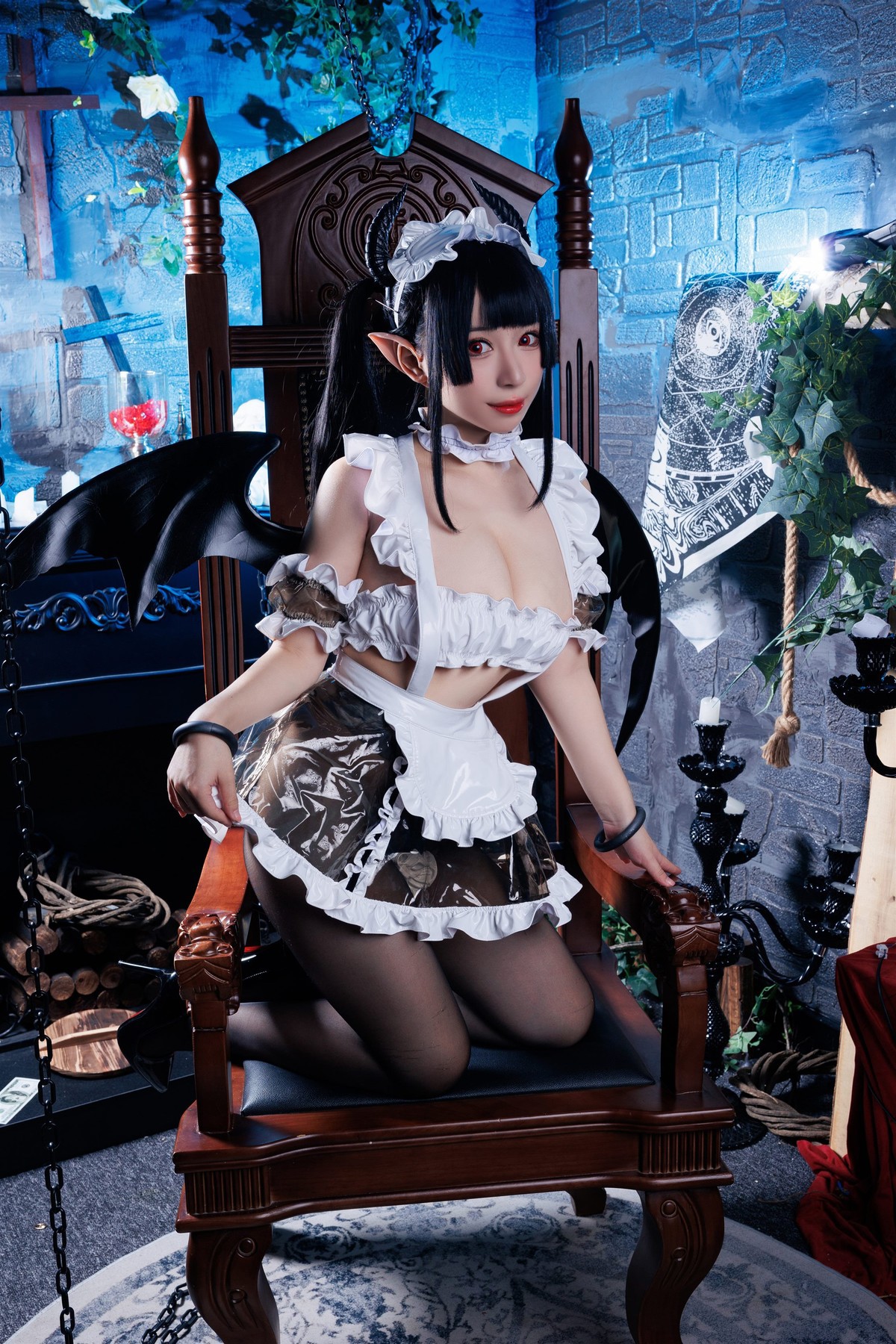 Cosplay 胡桃猫Kurumineko 女仆吸血姬 Vol.02(25)